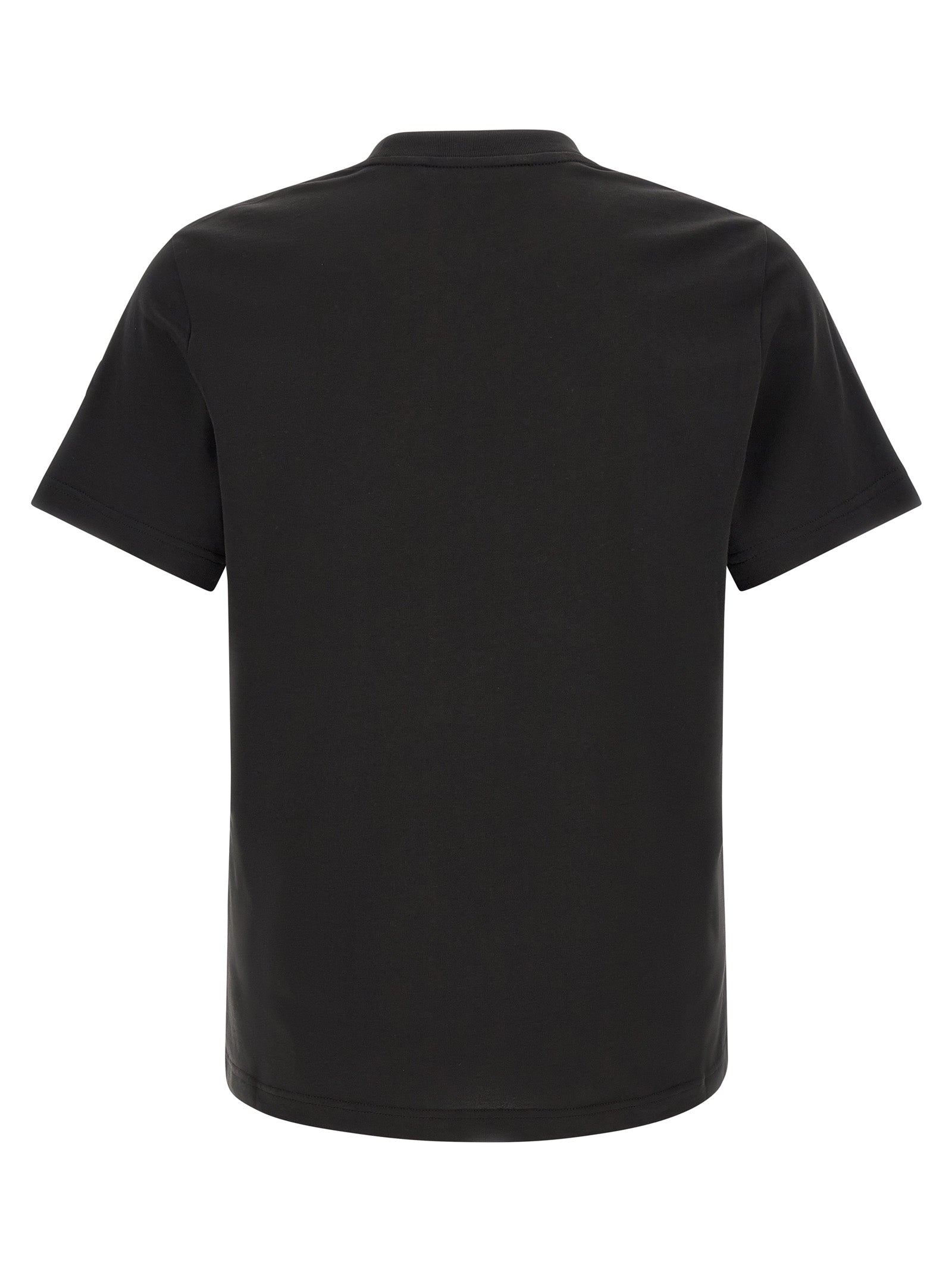 Moncler Black Cotton Men's T-Shirt