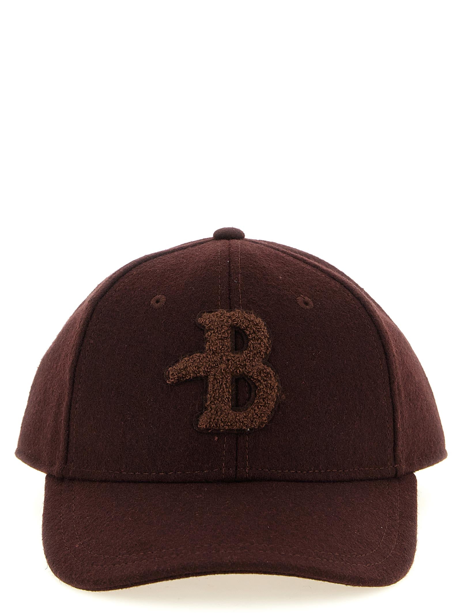 Ballantyne Brown Polyester Cap (Baseball Men's Hat)