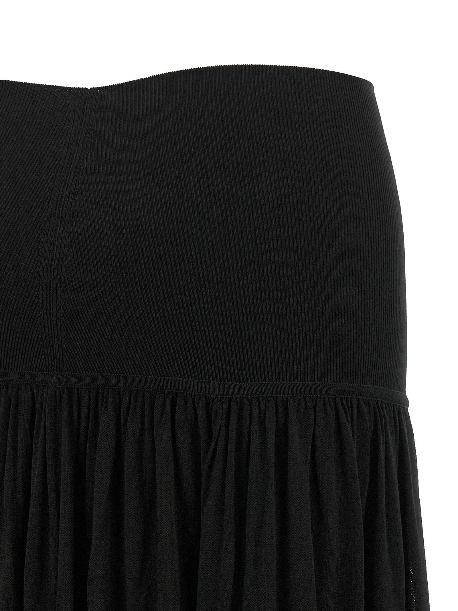 Zimmermann Black Lyocell Mini Women's Skirt