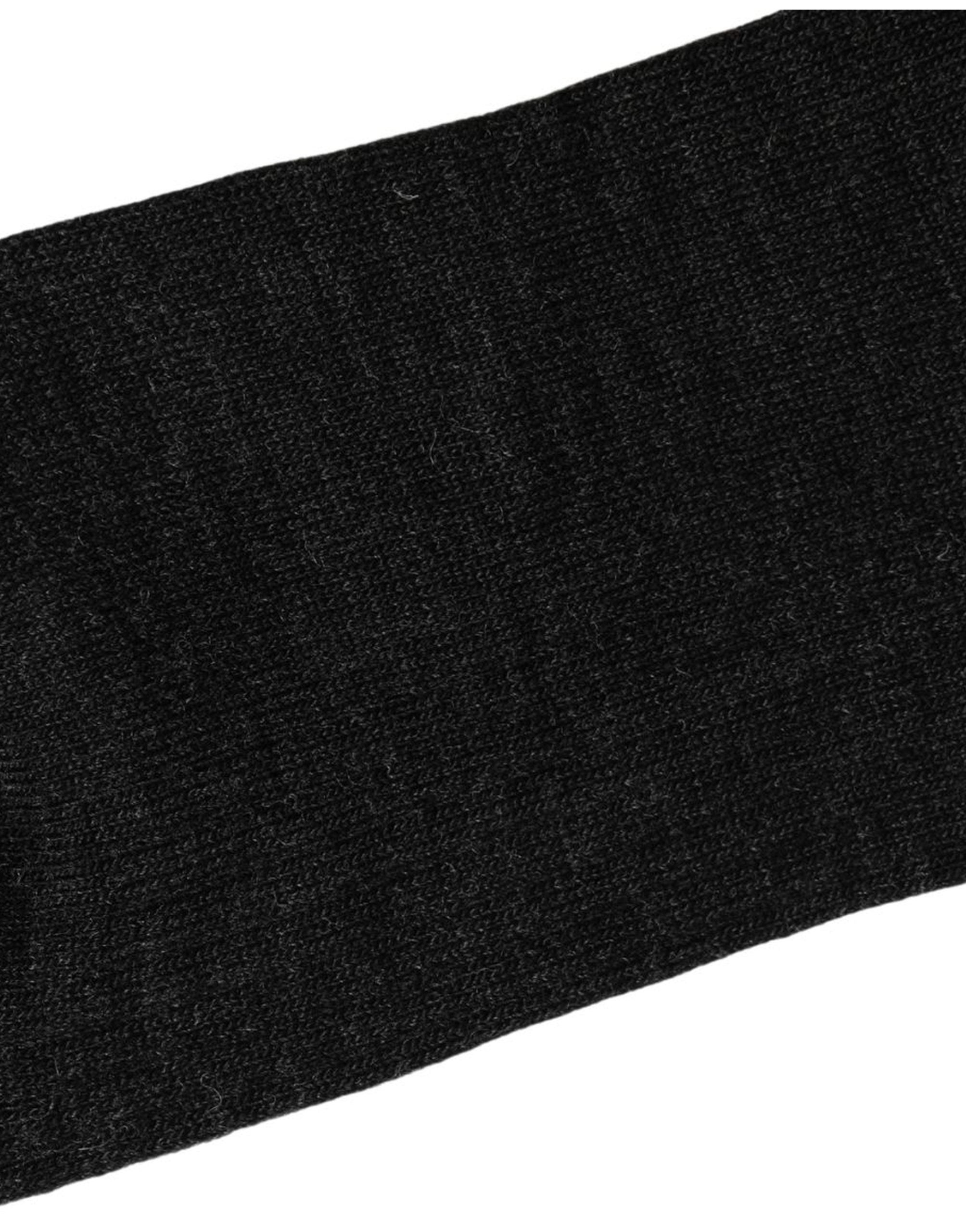 Dolce & Gabbana Dark Gray Sequined Wool Knee High Accessory Women's Socks