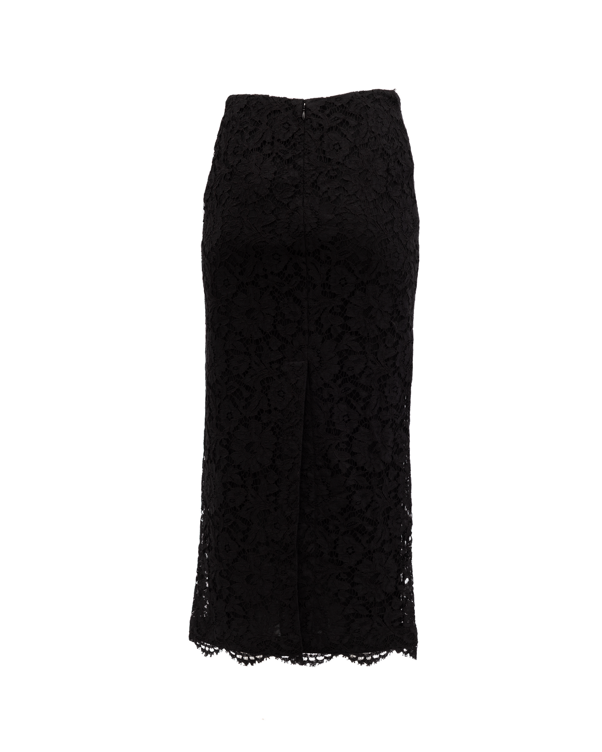 Valentino Garavani Women Black Lace Women's Skirt