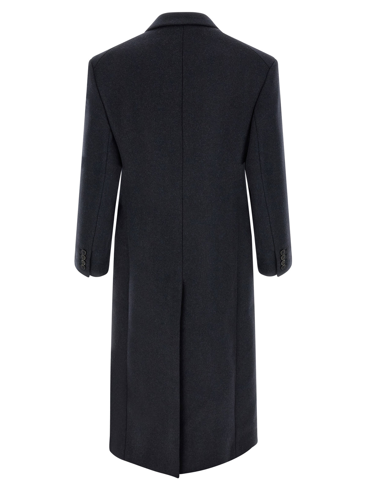Saint Laurent Blue Wool Men's Coat