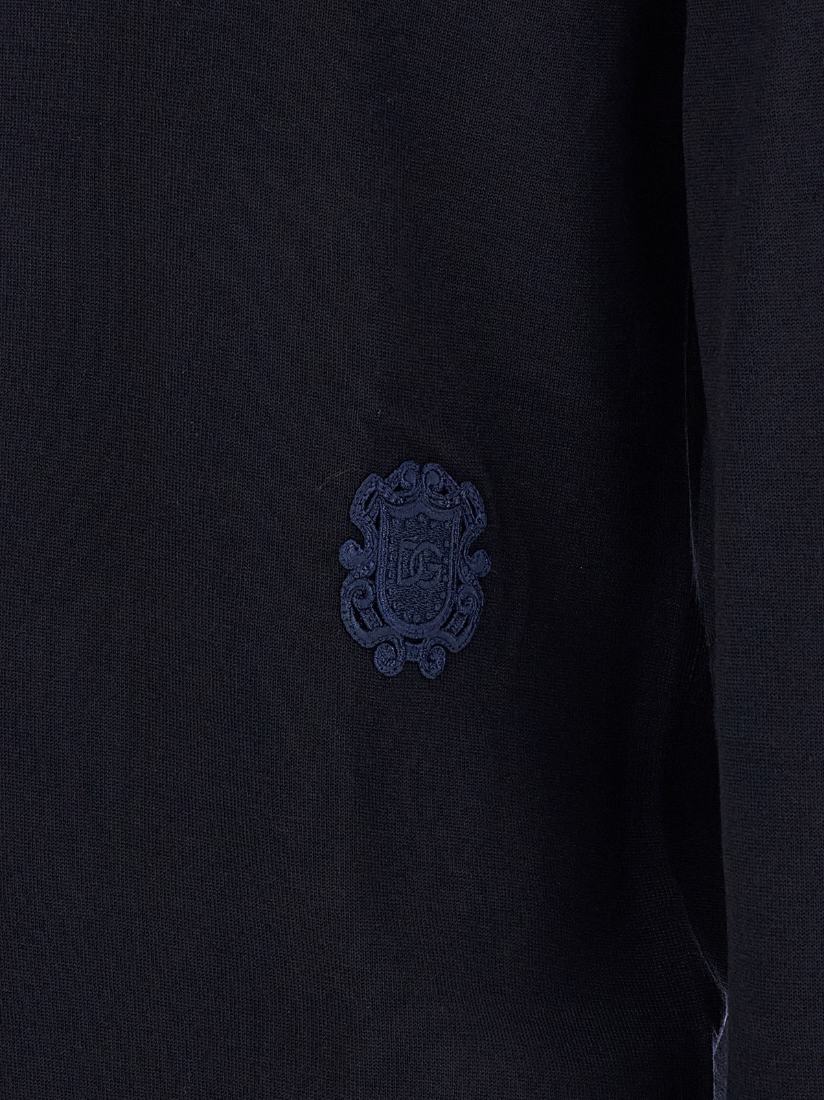 Dolce & Gabbana Blue Virgin Wool Men's Cardigan