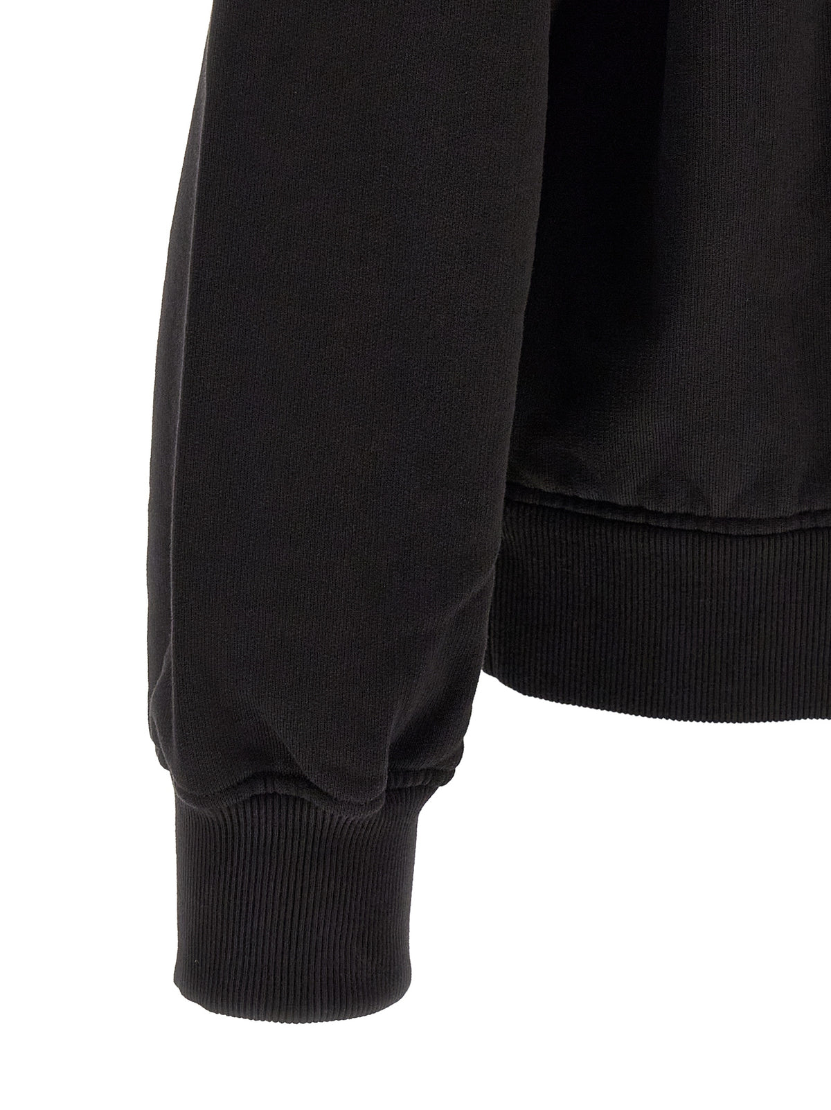 Dolce & Gabbana Black Cotton Men's Sweatshirt