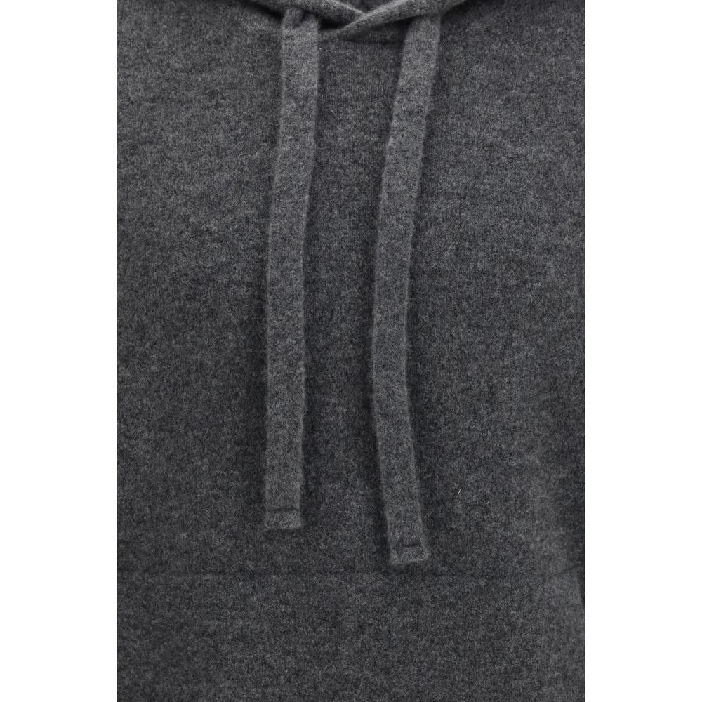 Laneus Gray Cashmere Men's Hoodie