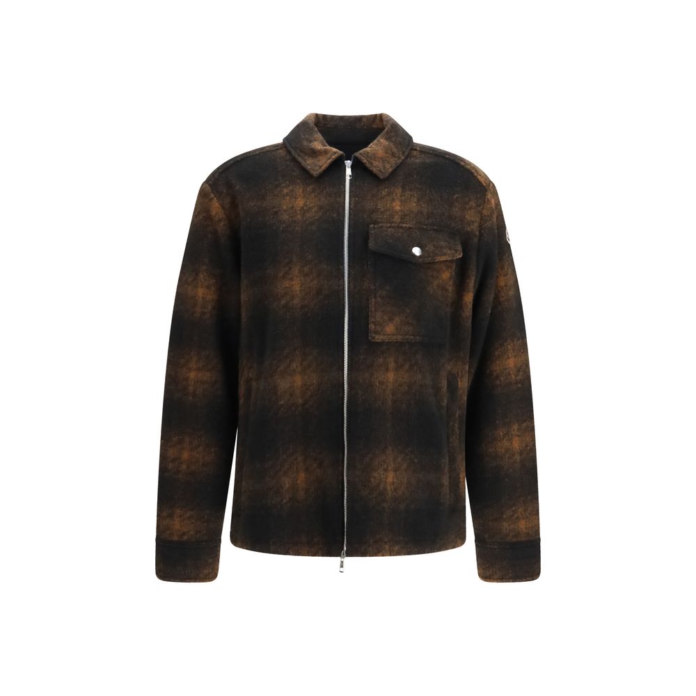 Moncler Brown Polyester Men's Jacket