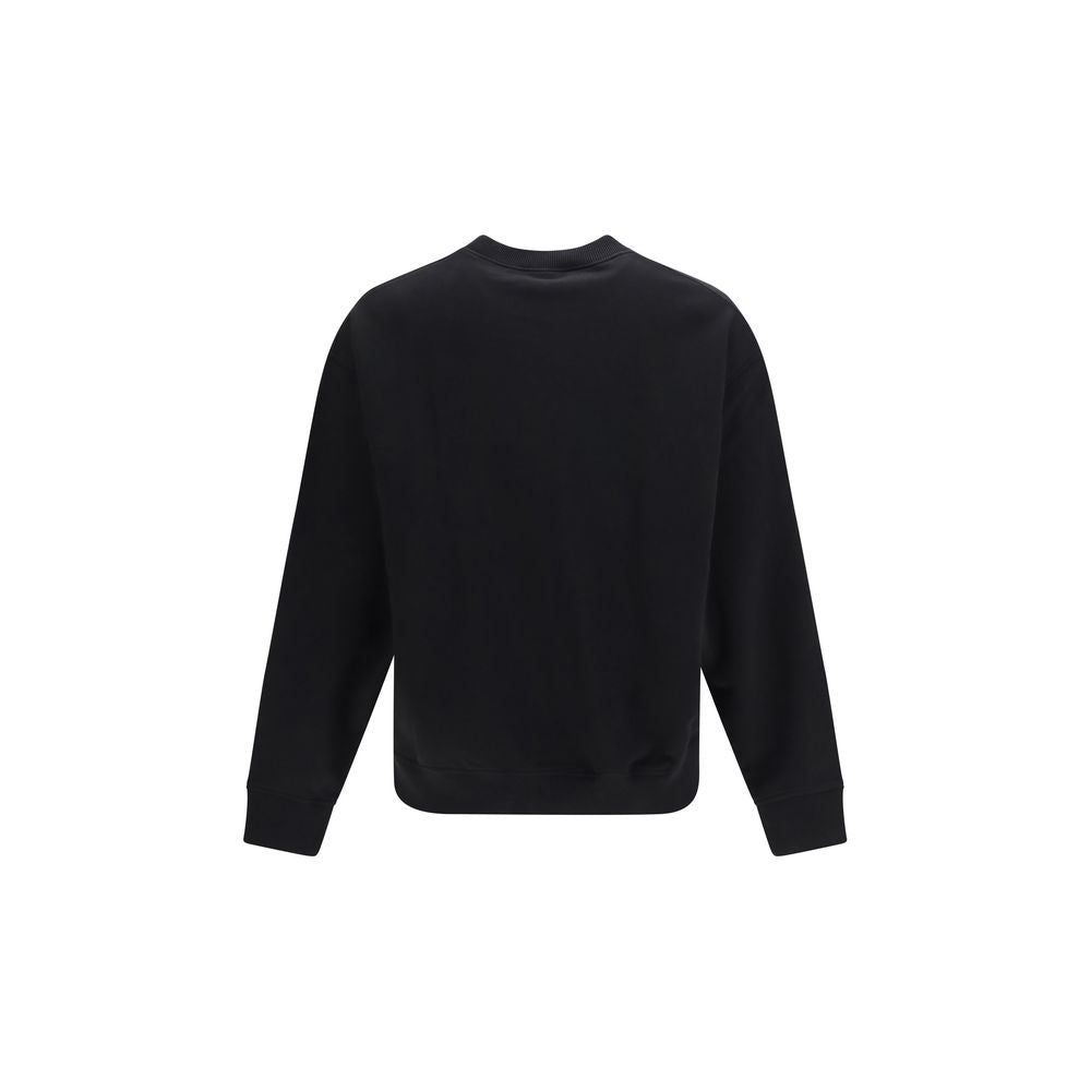 Palm Angels Black Cotton Men's Sweatshirt