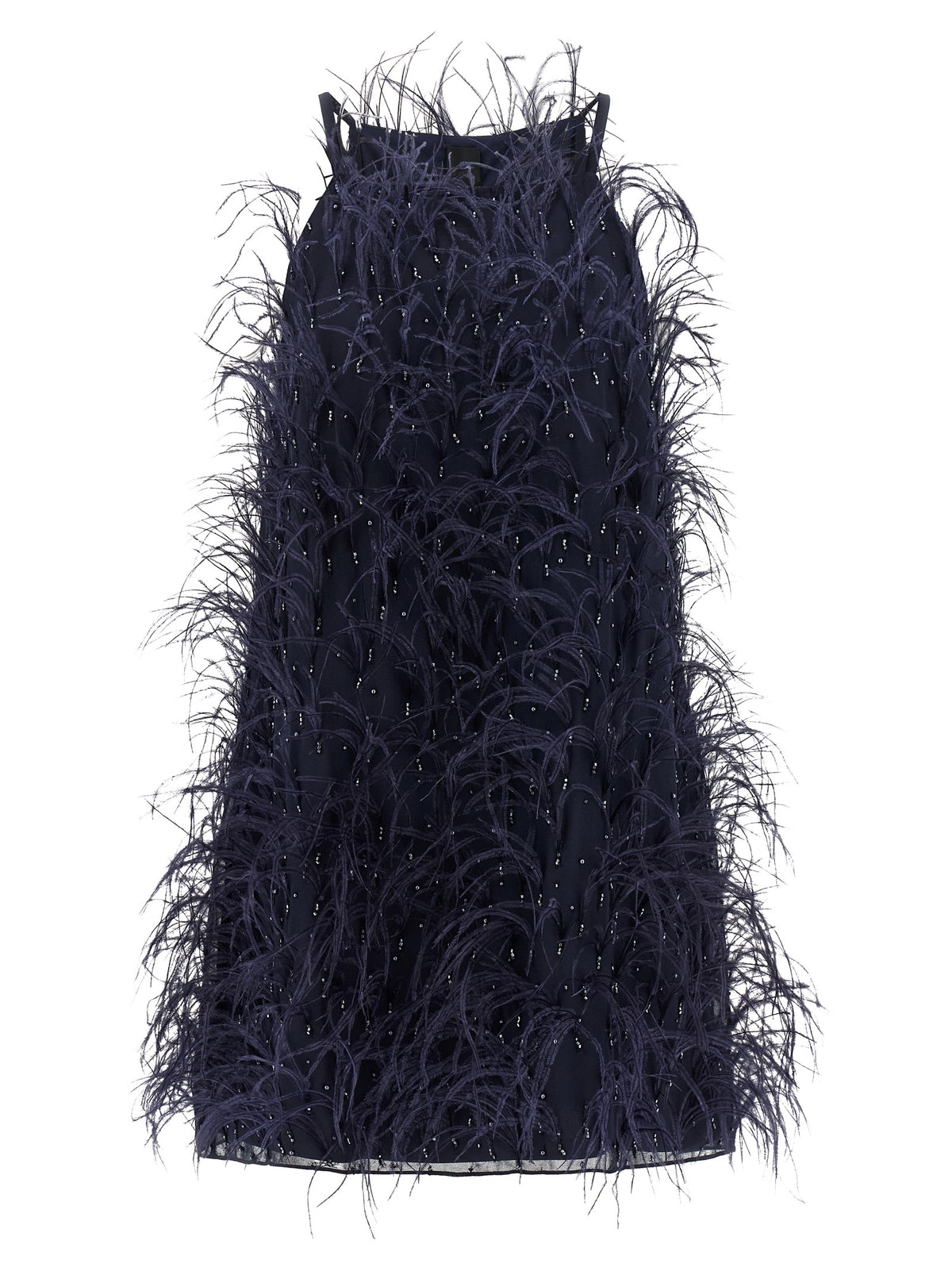 PINKO Blue Polyester Short Women's Dress