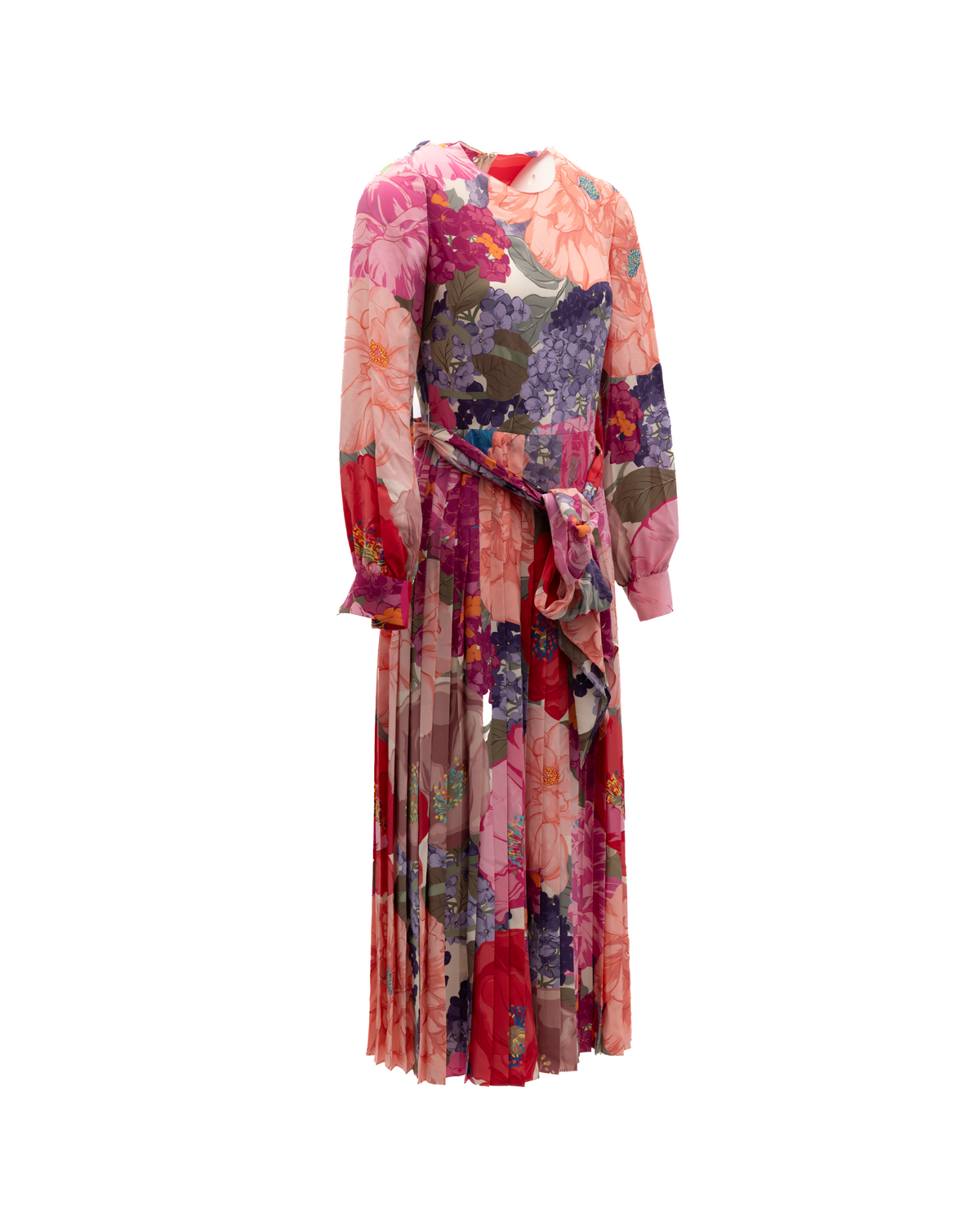 Valentino Garavani Multi-Color Floral Women Women's Dress