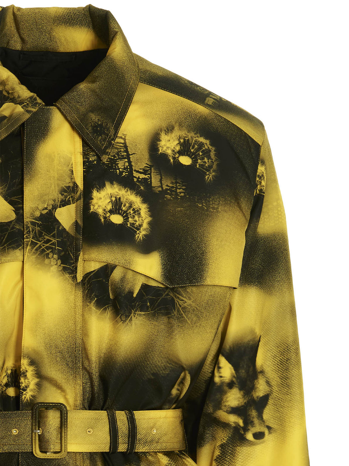 Prada Bicolor Polyamide Men's Parka
