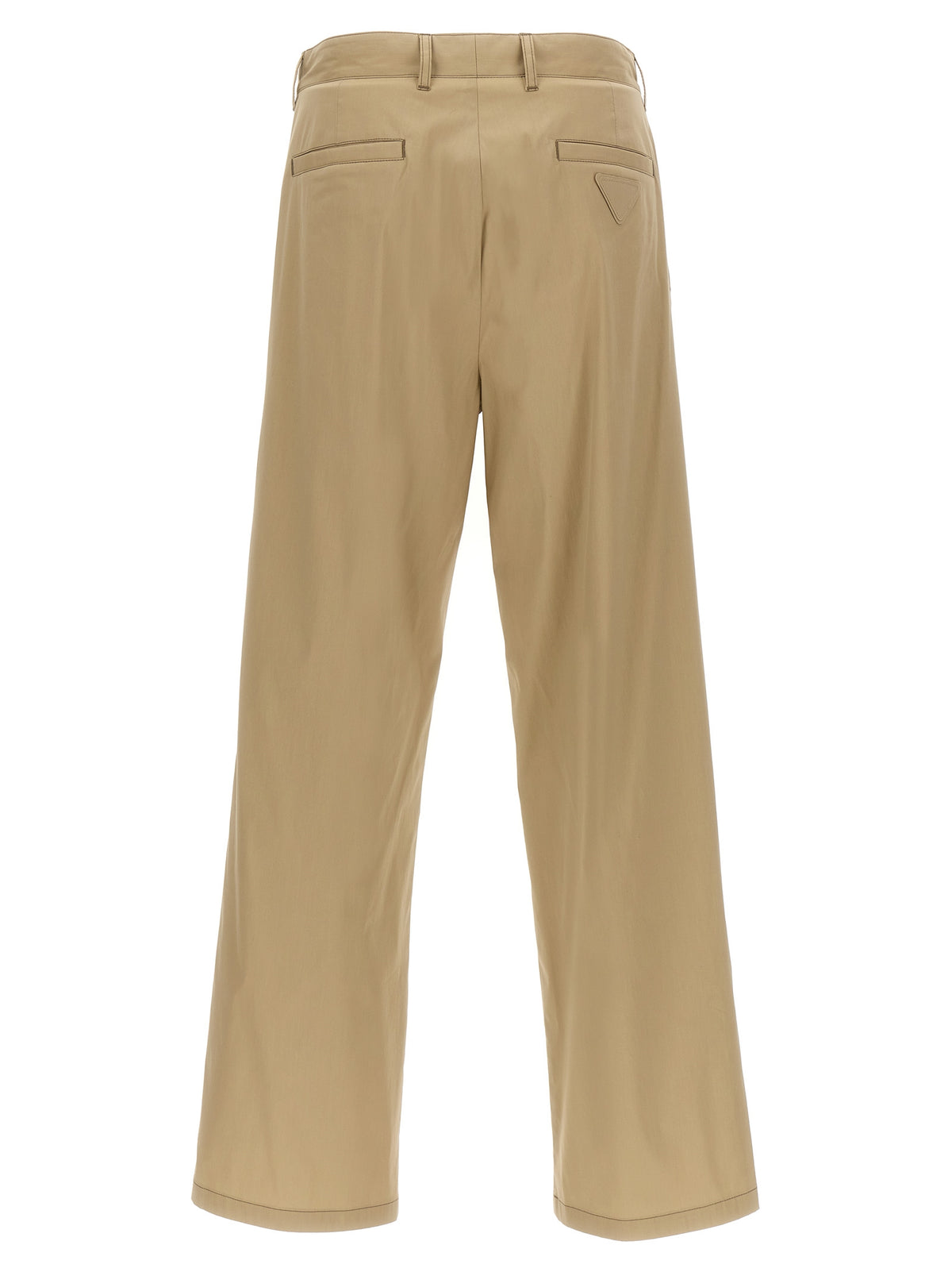 Prada Beige Cotton Casual Men's Pants