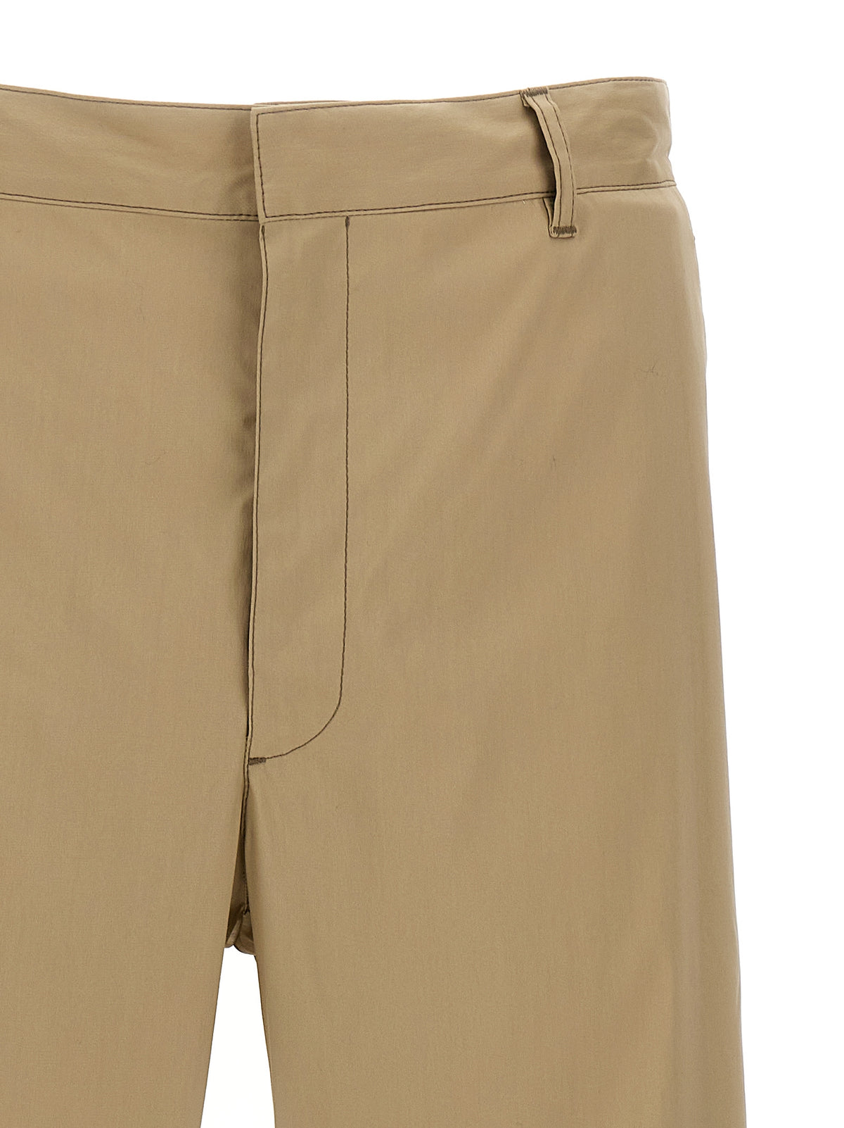 Prada Beige Cotton Casual Men's Pants