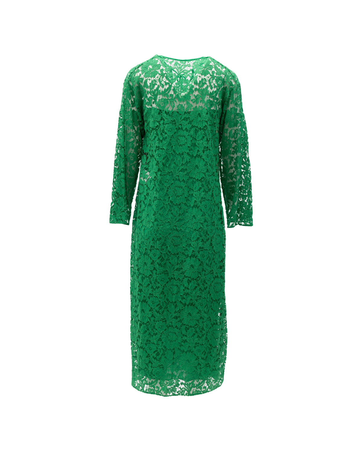 Valentino Garavani Women Lace Dress in Women's Green