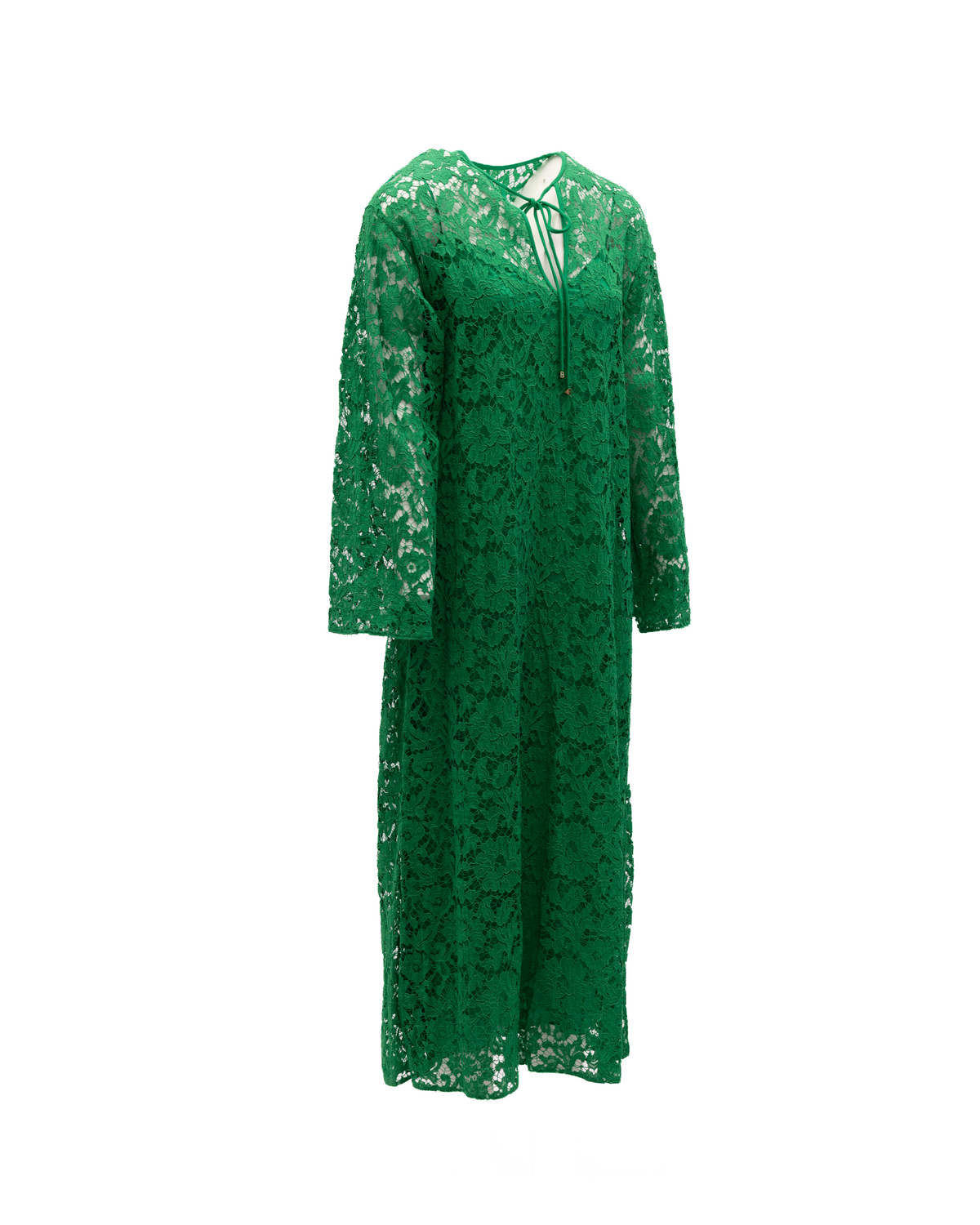 Valentino Garavani Women Lace Dress in Women's Green