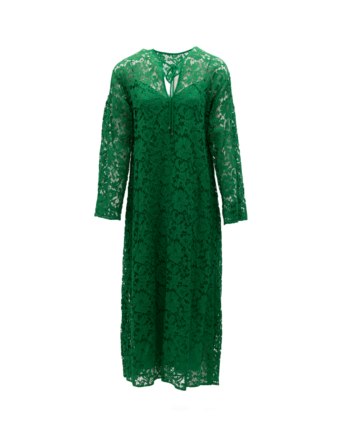 Valentino Garavani Women Lace Dress in Women's Green