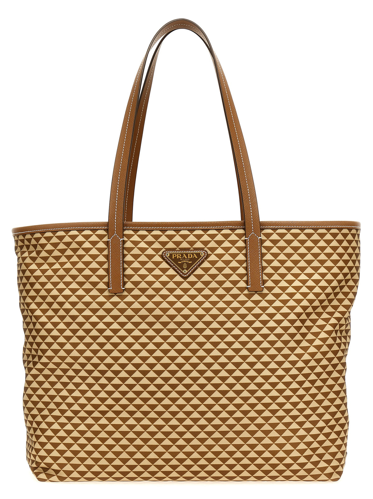 Prada Multicolor Polyamide Tote Women's Bag