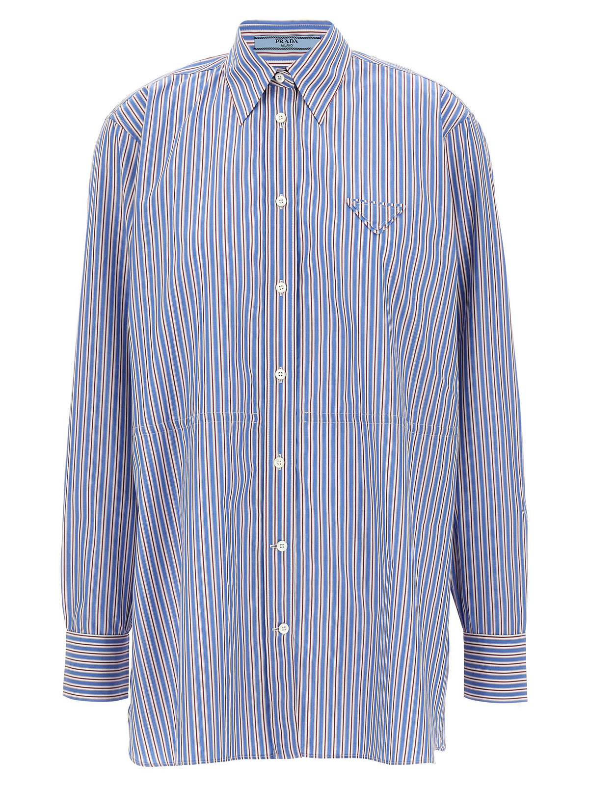 Prada Multicolor Cotton Women's Blouse