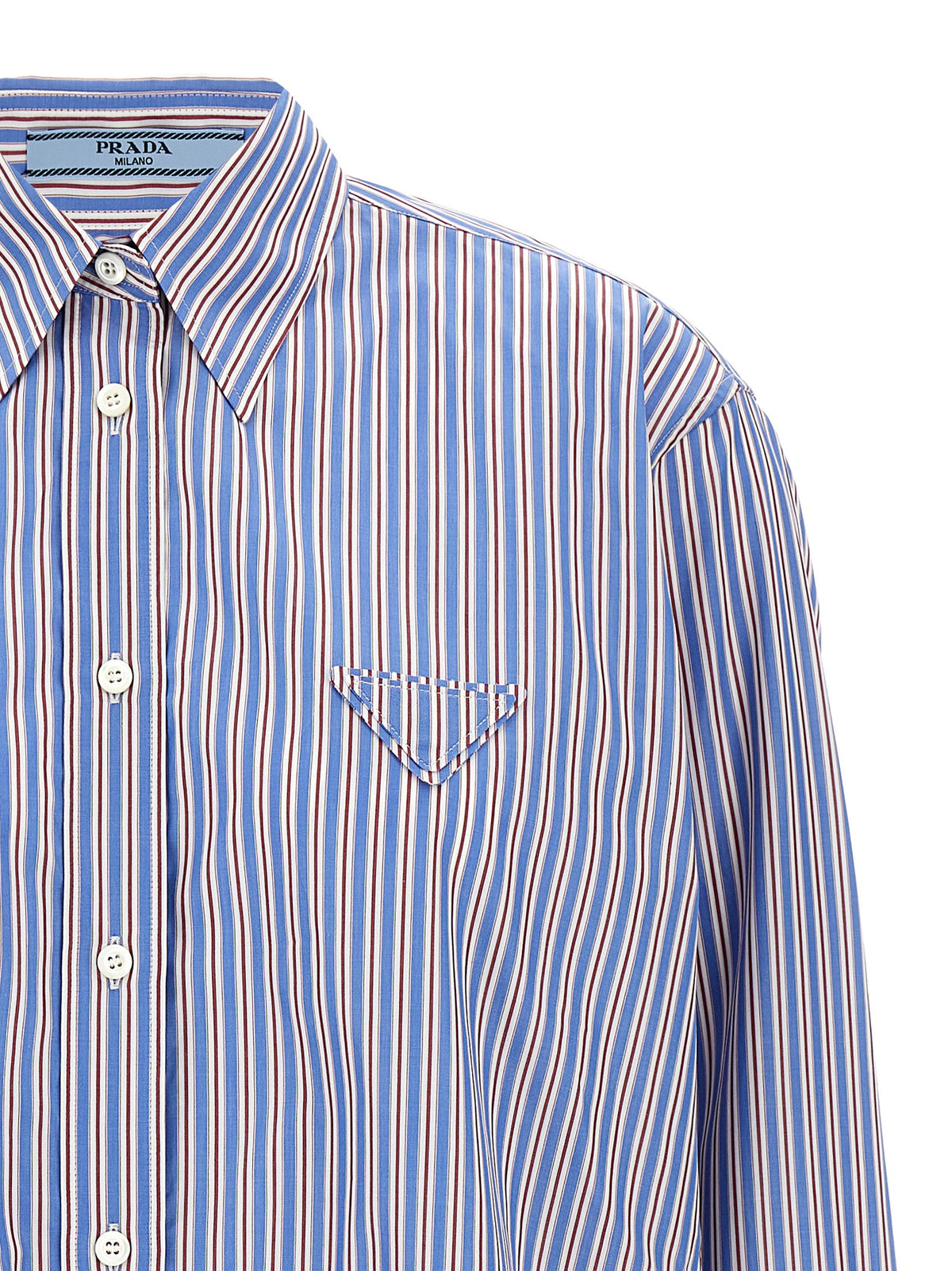 Prada Multicolor Cotton Women's Blouse