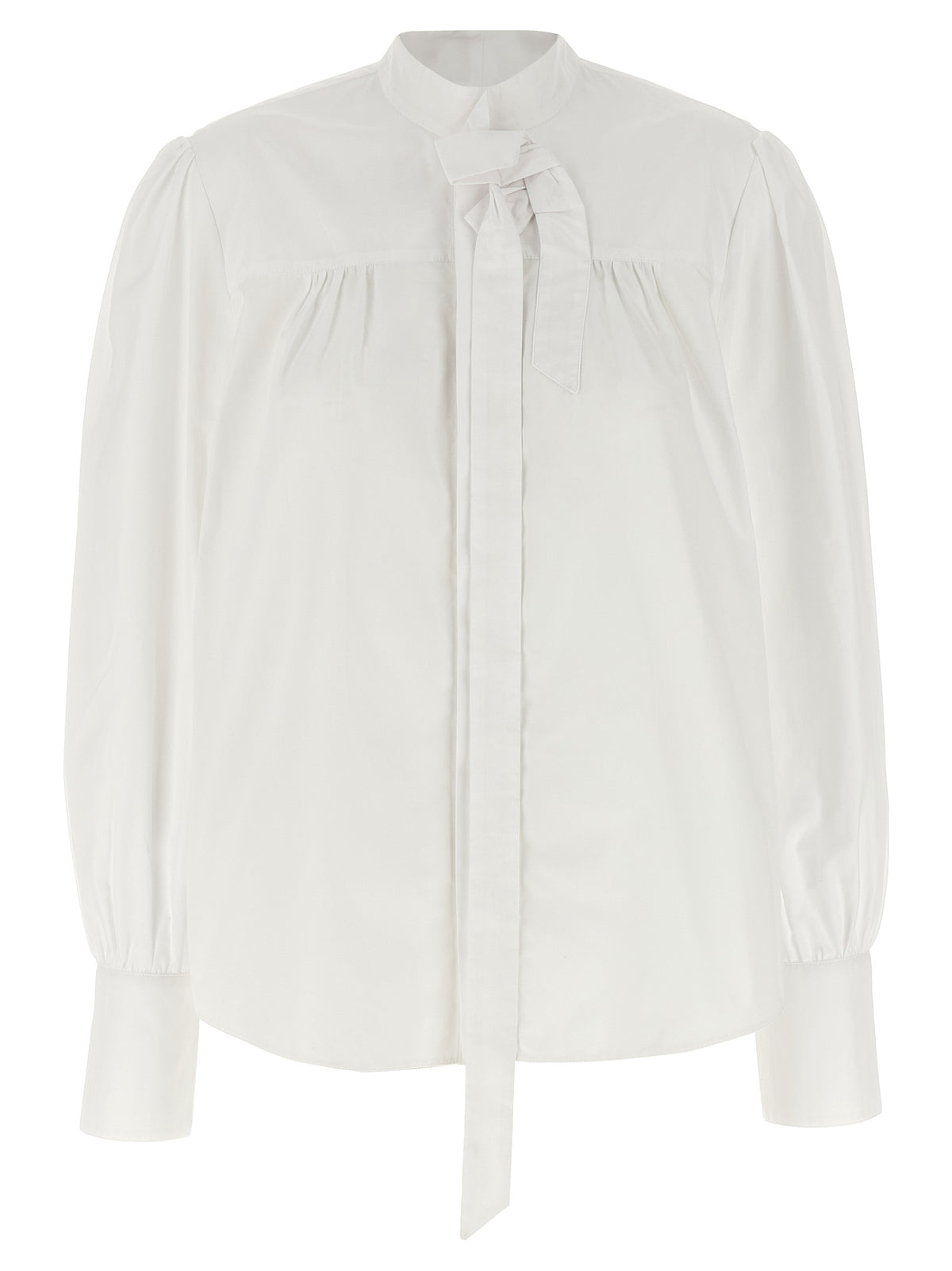 Prada White Cotton Women's Blouse