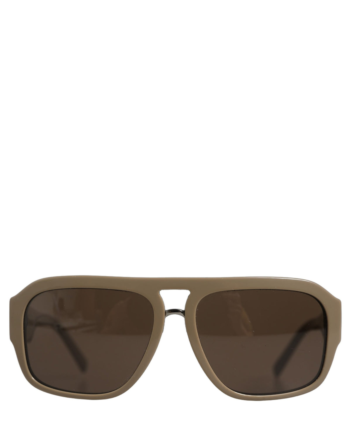 Dolce & Gabbana Khaki DG4403 Acetate Aviator Frame Eyewear Women's Sunglasses (Pre-Owned)