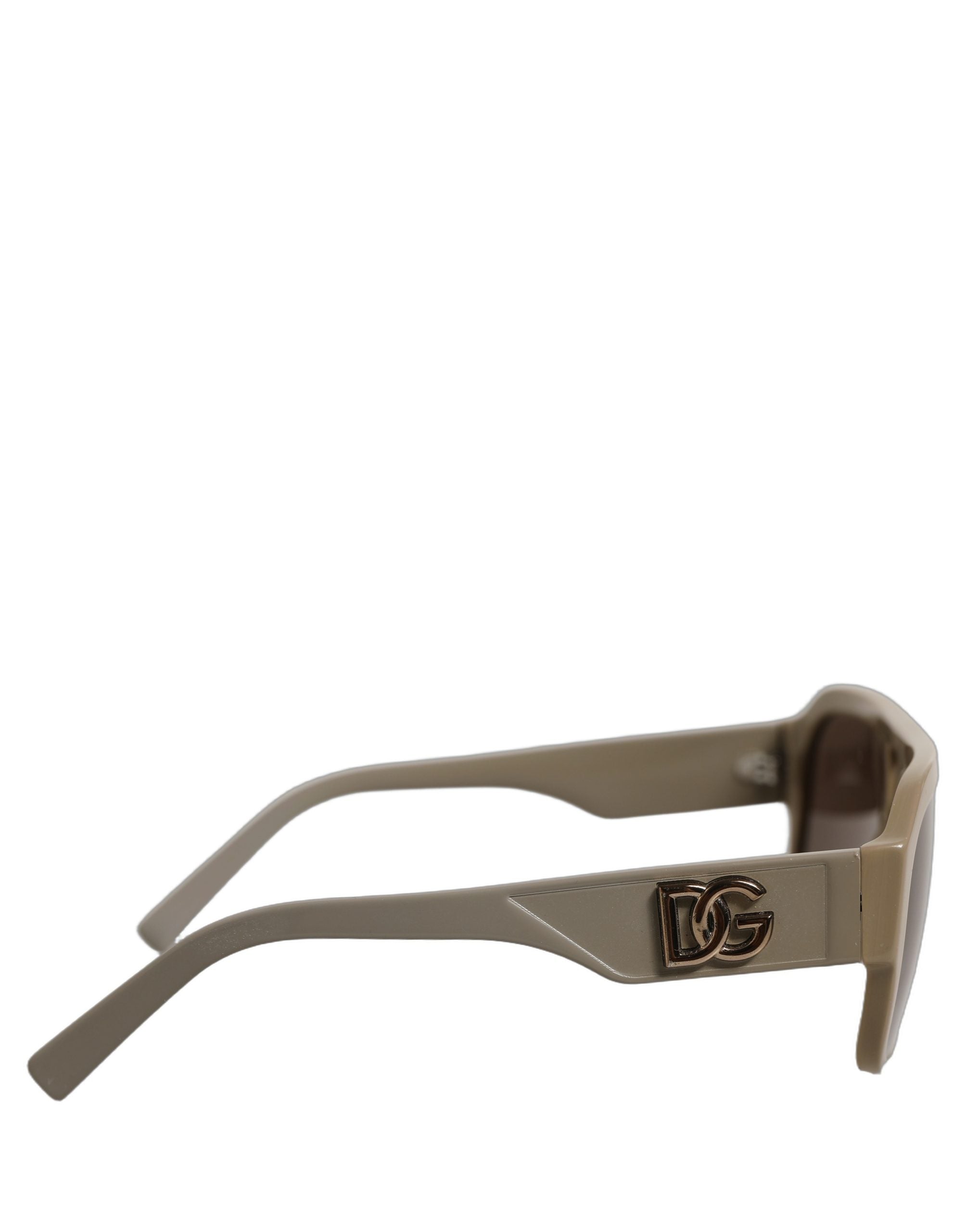 Dolce & Gabbana Khaki DG4403 Acetate Aviator Frame Eyewear Women's Sunglasses (Pre-Owned)