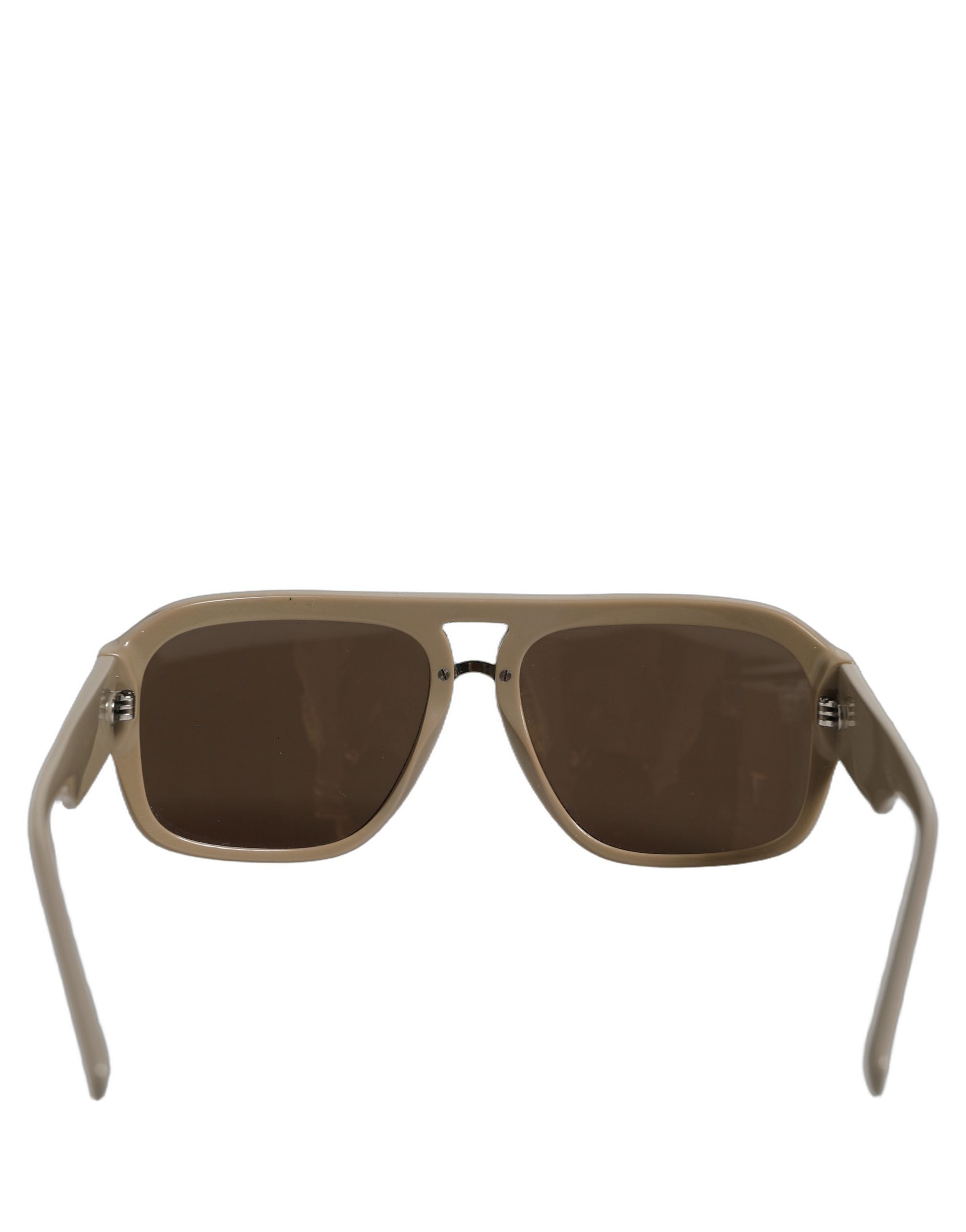 Dolce & Gabbana Khaki DG4403 Acetate Aviator Frame Eyewear Women's Sunglasses (Pre-Owned)