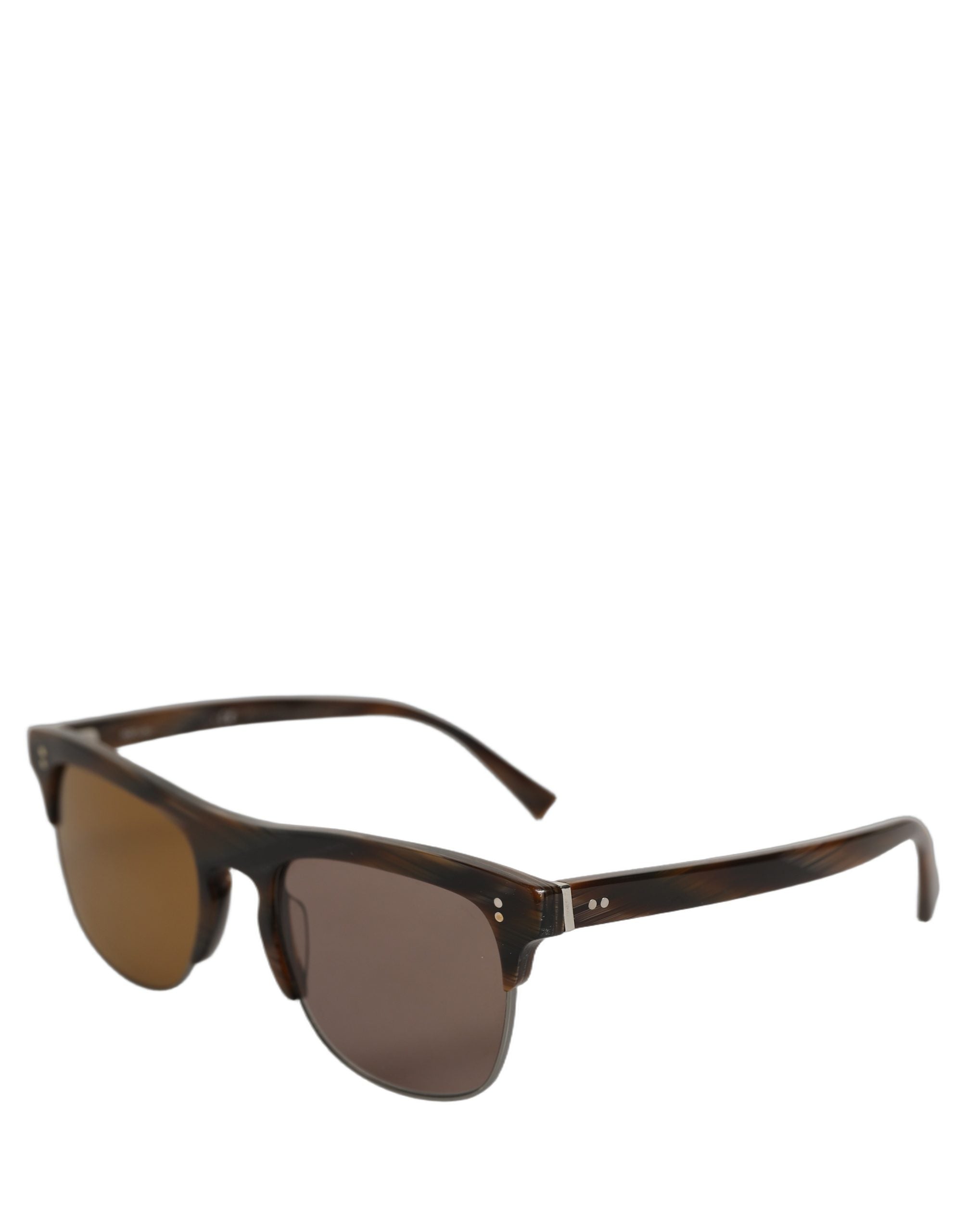 Dolce & Gabbana Brown DG4305 Striped Acetate Frame Eyewear Women's Sunglasses (Pre-Owned)