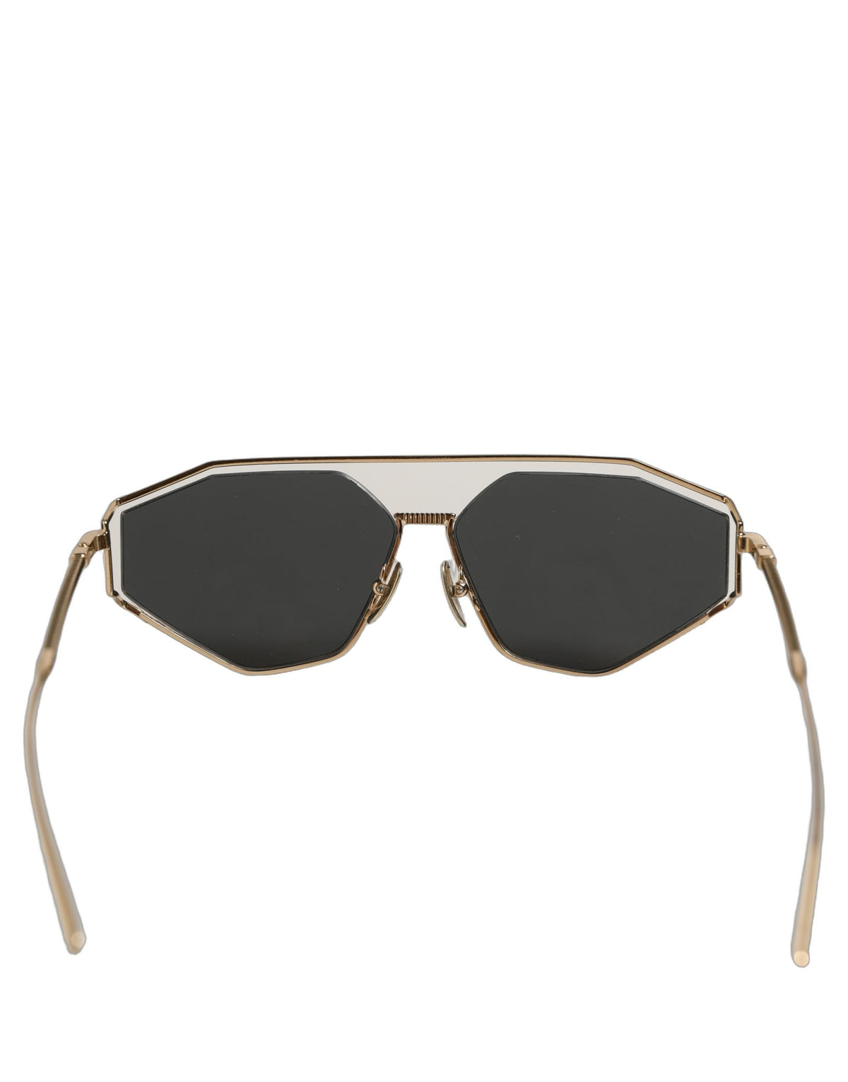 Dolce & Gabbana Gold DG2265 Sartoriale Metal Frame Eyewear Women's Sunglasses (Pre-Owned)