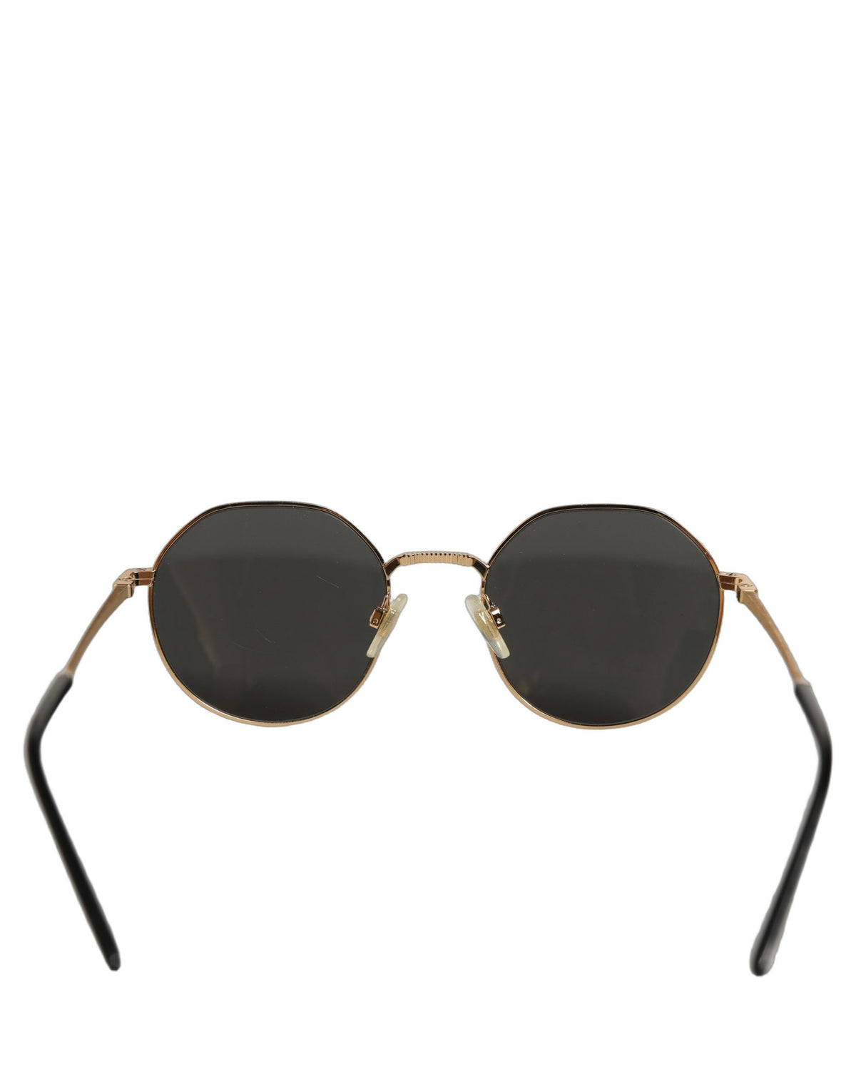 Dolce & Gabbana Gold Toned Metal Frame DG2286 Round Eyewear Women's Sunglasses (Pre-Owned)
