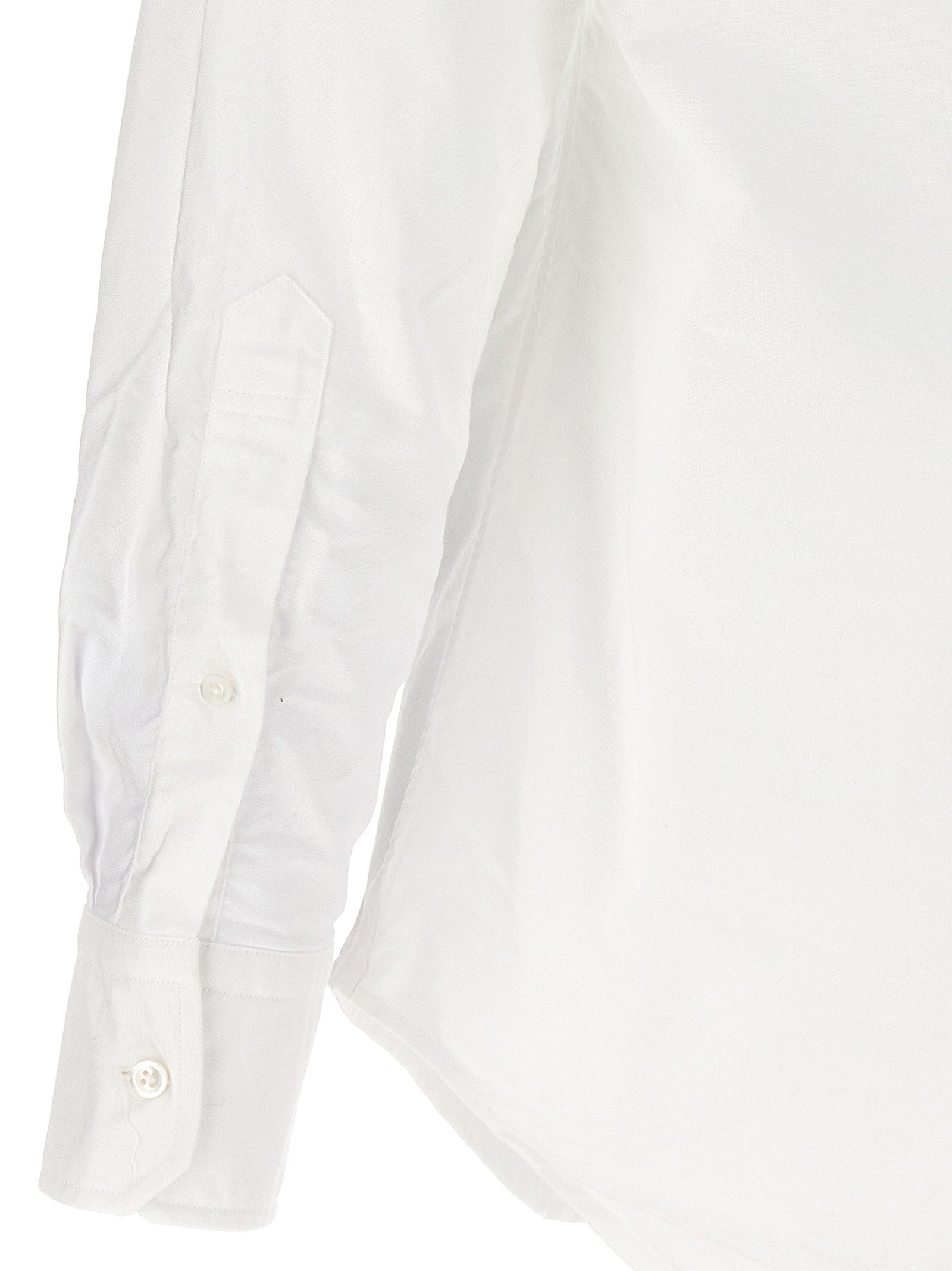 Thom Browne White Cotton Men's Blouse