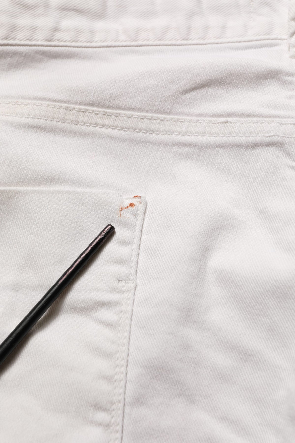 Costume National White Cotton Slim Pants Men Denim Men's Jeans (Pre-Owned)