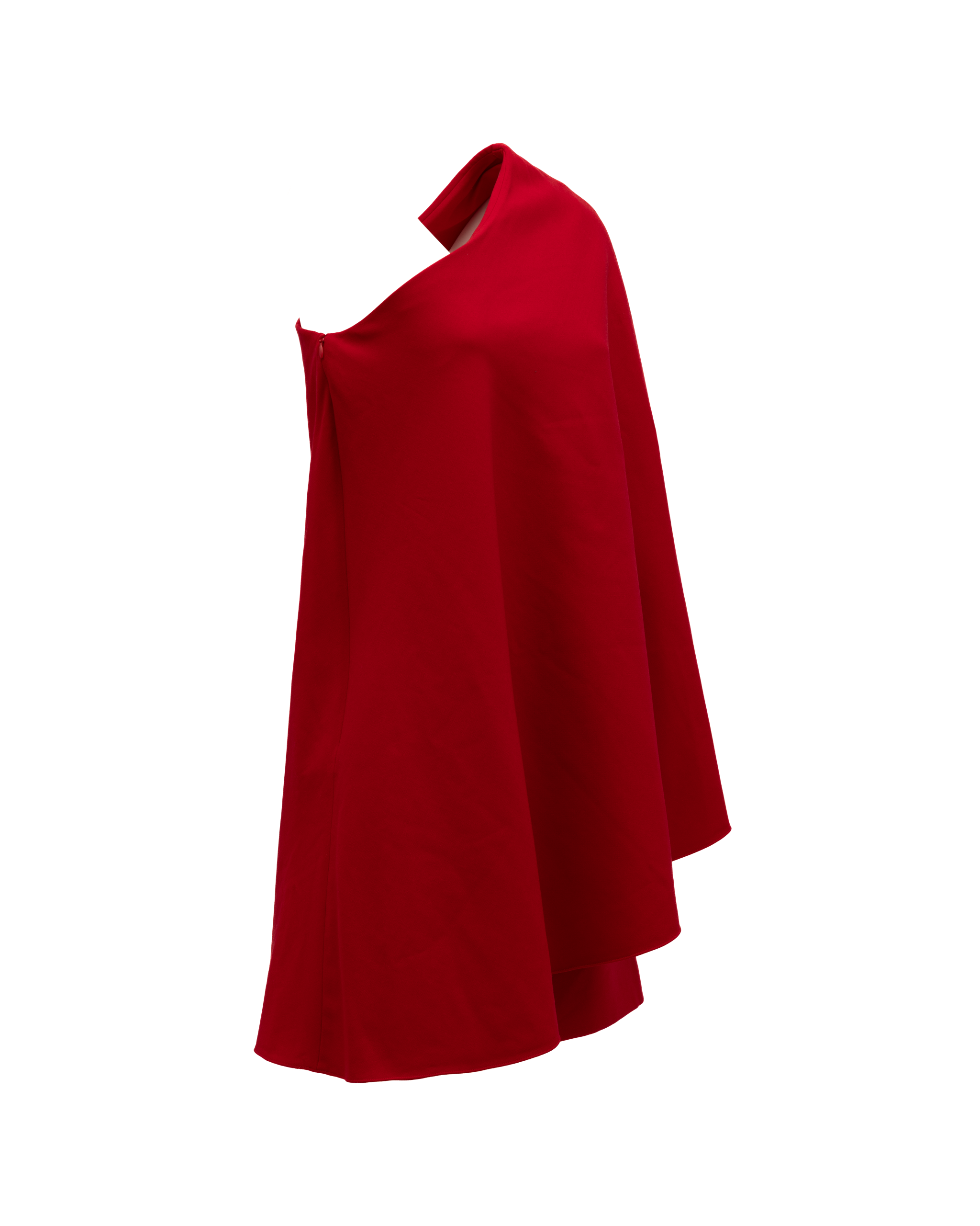 Valentino Garavani Deep Red Short Cocktail Women's Dress