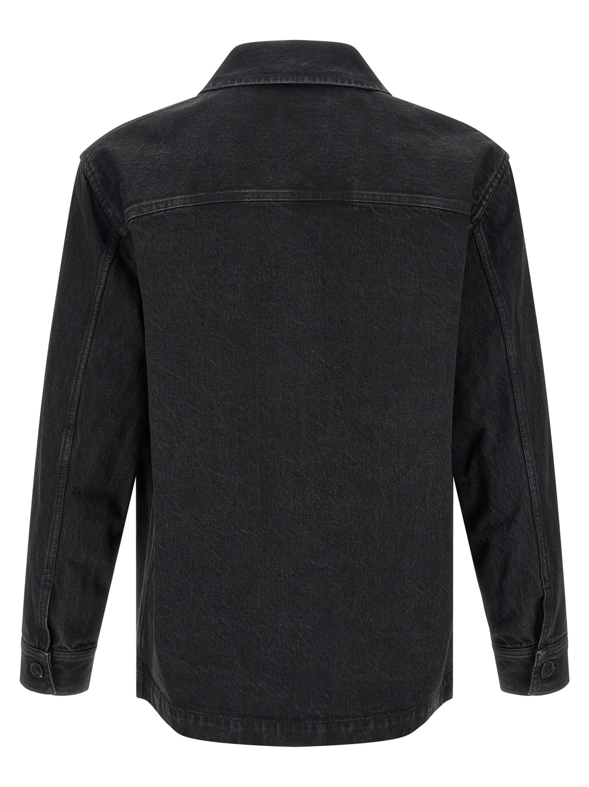 Saint Laurent Black Cotton Men's Blouse