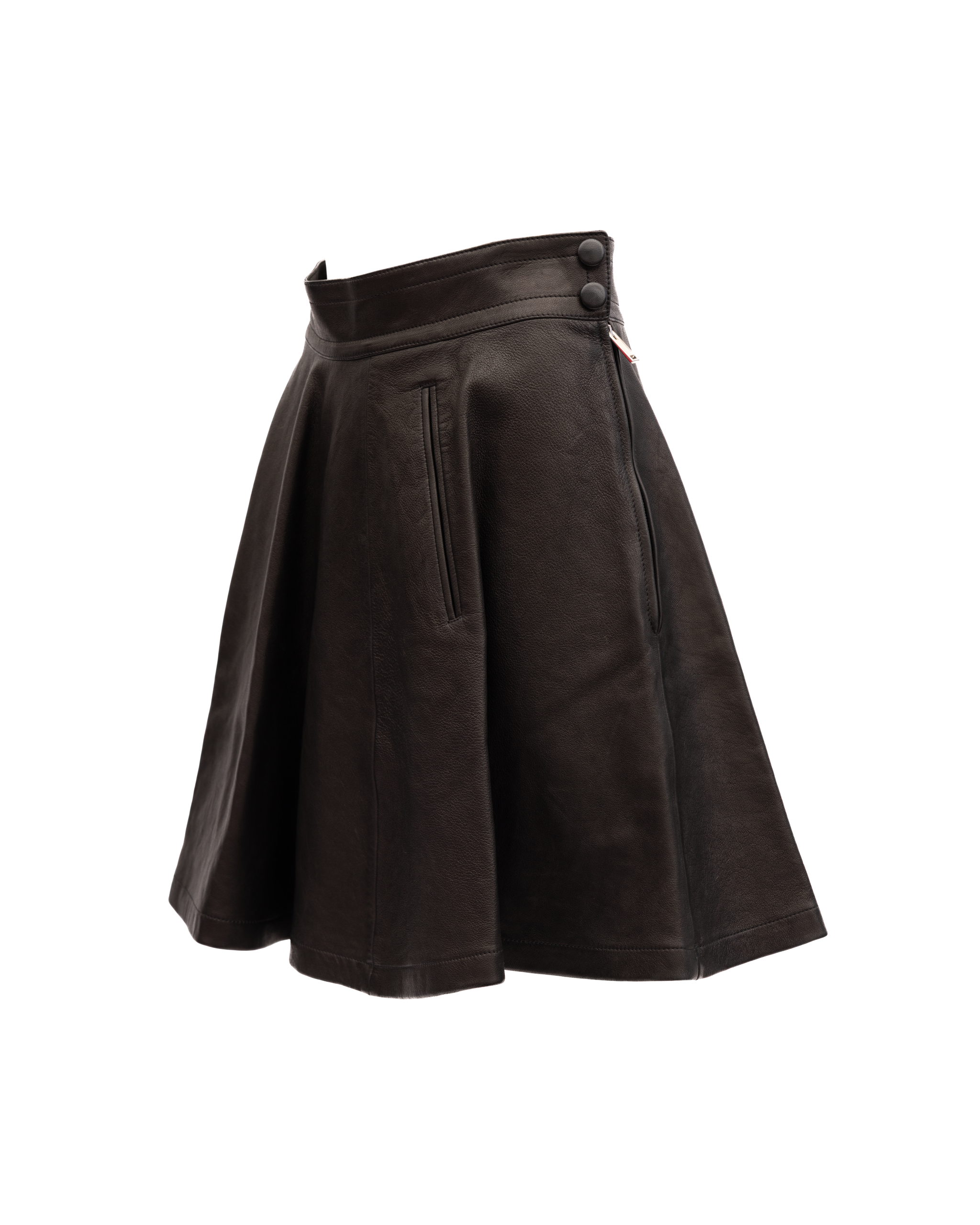 Valentino Garavani Midi Black Women's Skirt