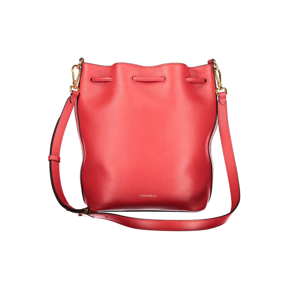 Coccinelle Red Leather Women's Women's Bag