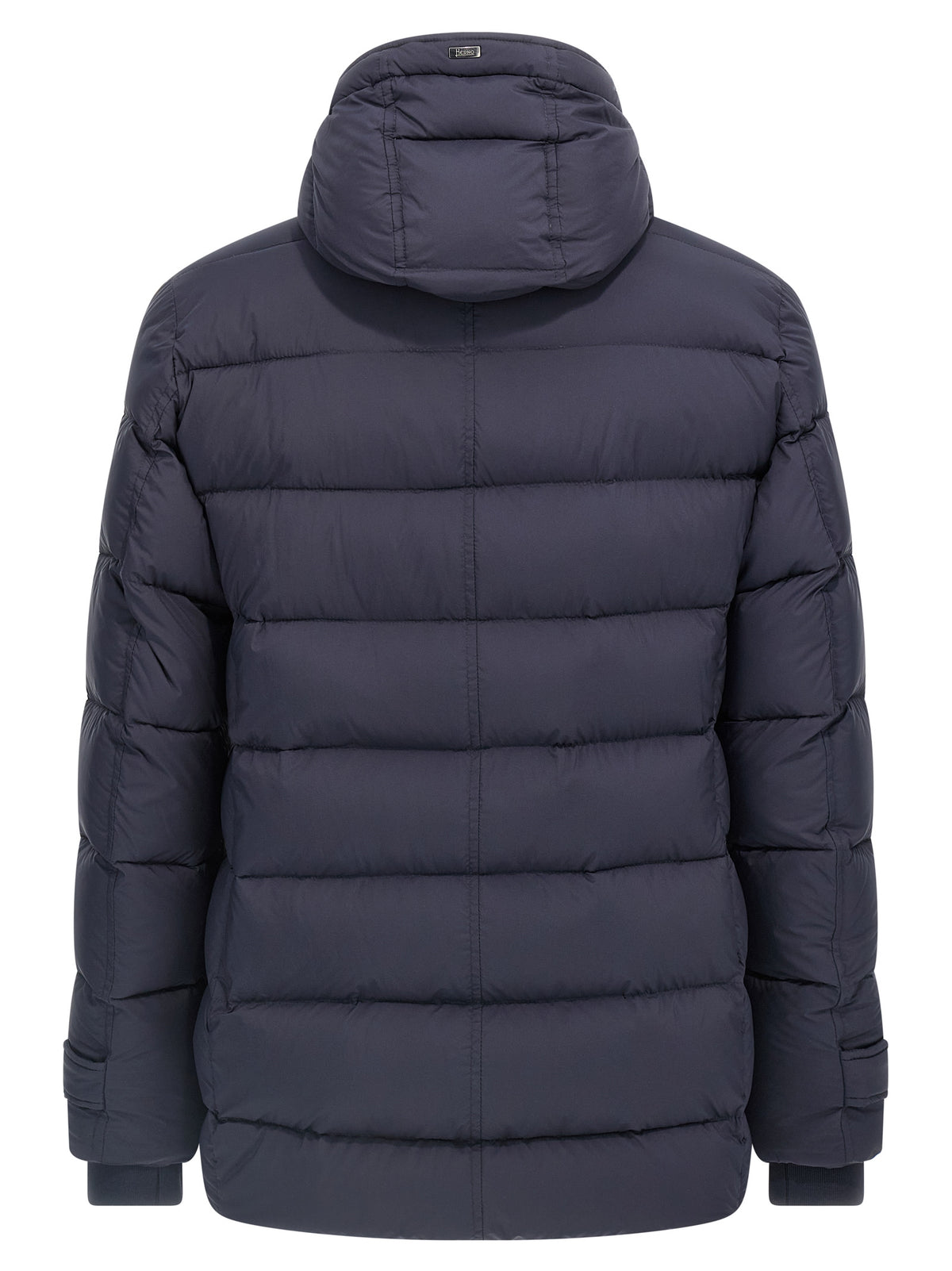 Herno Blue Polyamide Full-Length Men's Jacket