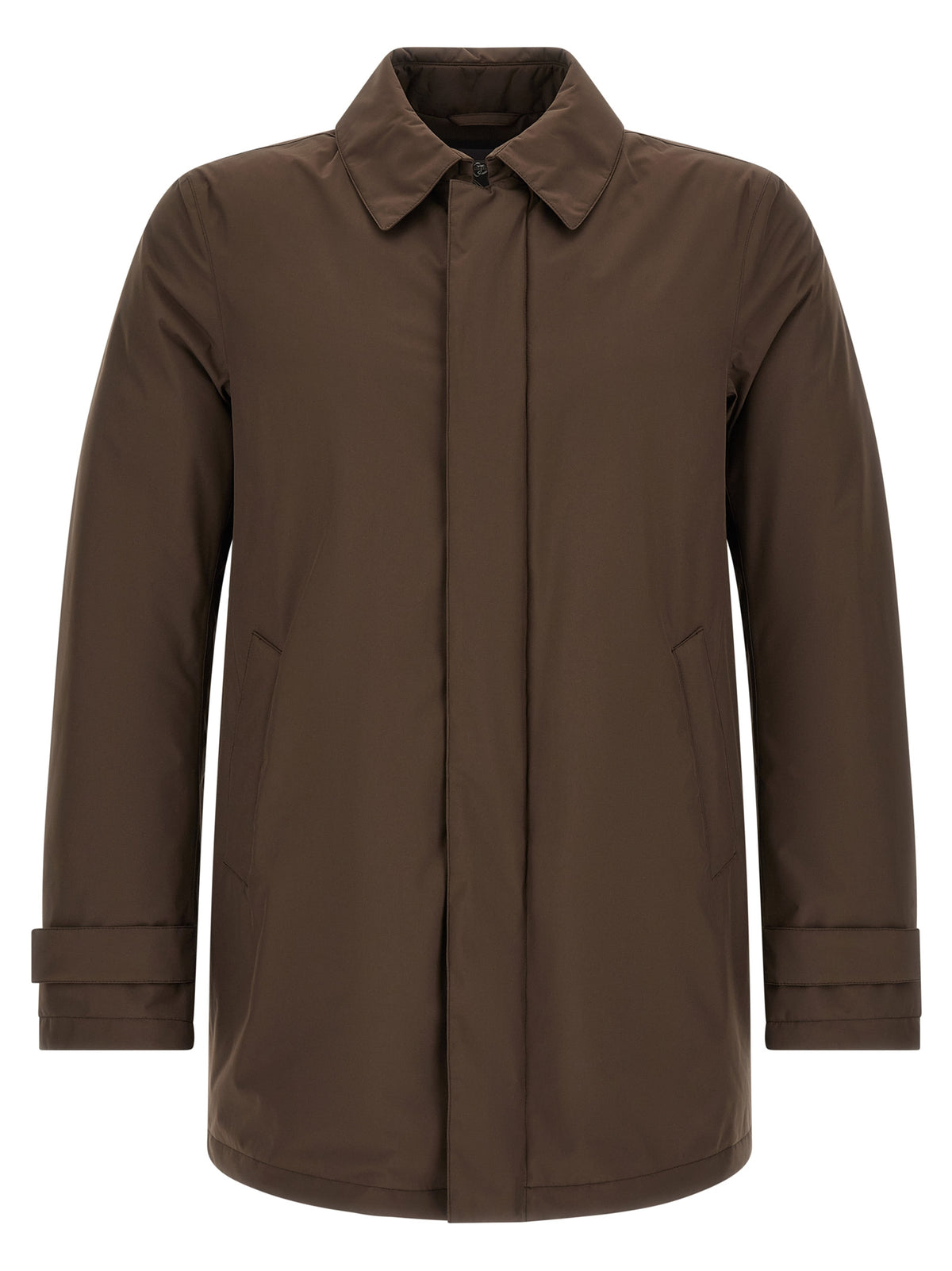 Herno Brown Polyester Men's Parka