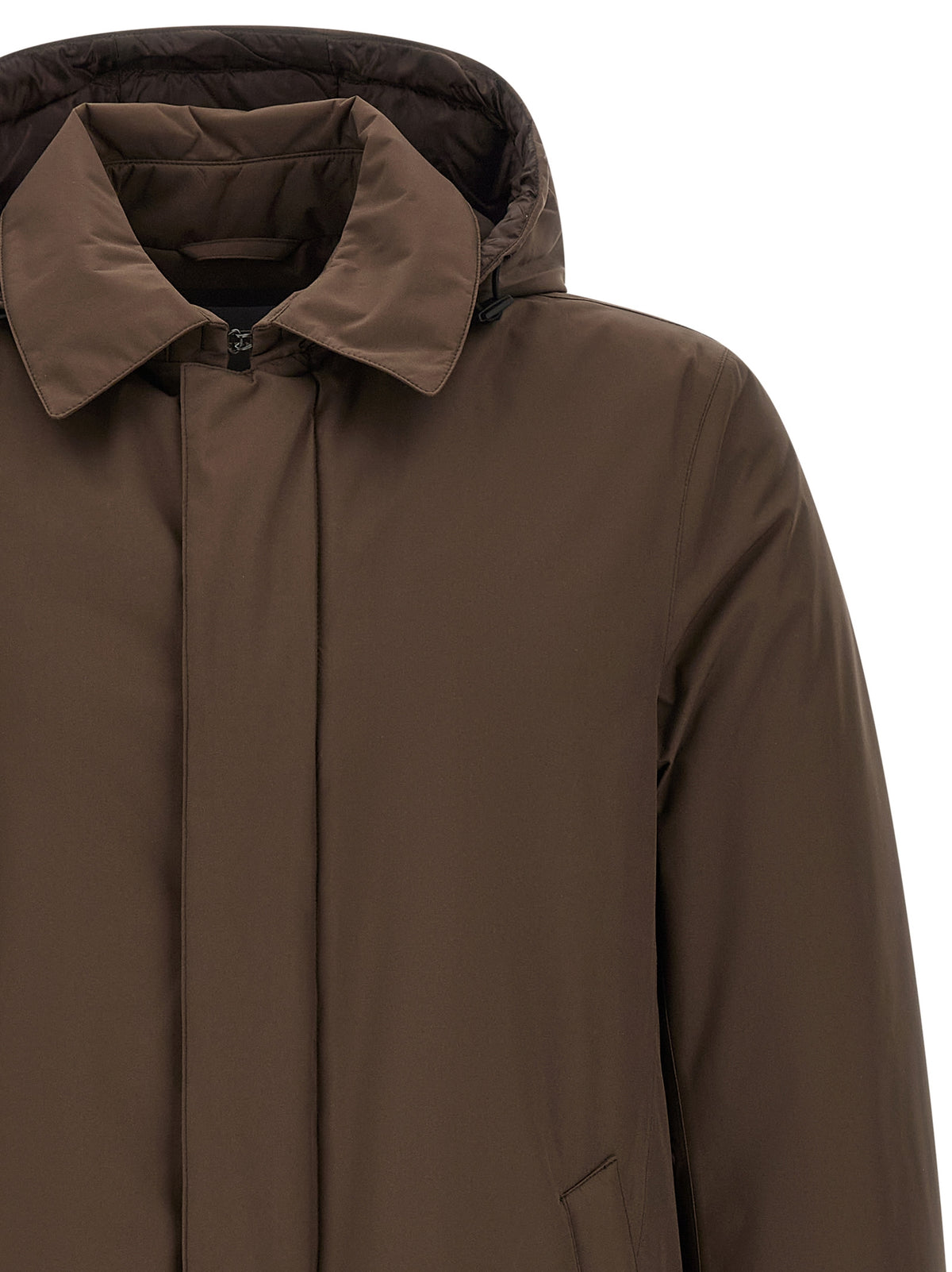 Herno Brown Polyester Men's Parka