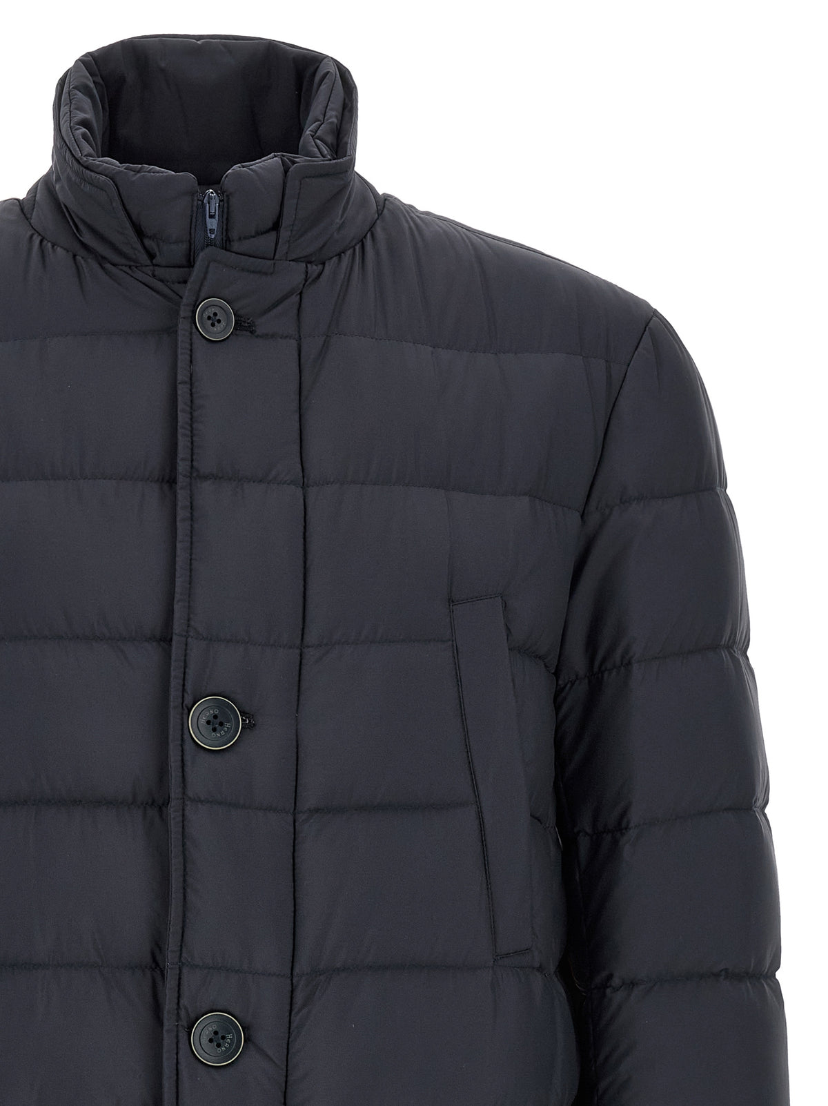 Herno Blue Polyamide Men's Coat