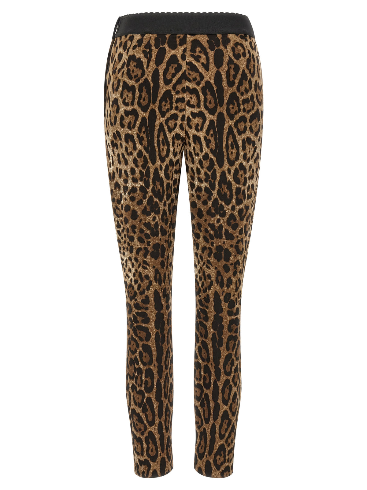 Dolce & Gabbana Brown Viscose Women's Leggings