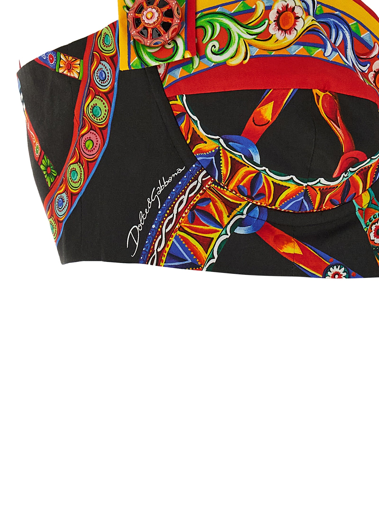 Dolce & Gabbana Multicolor Cotton Women's Blouse