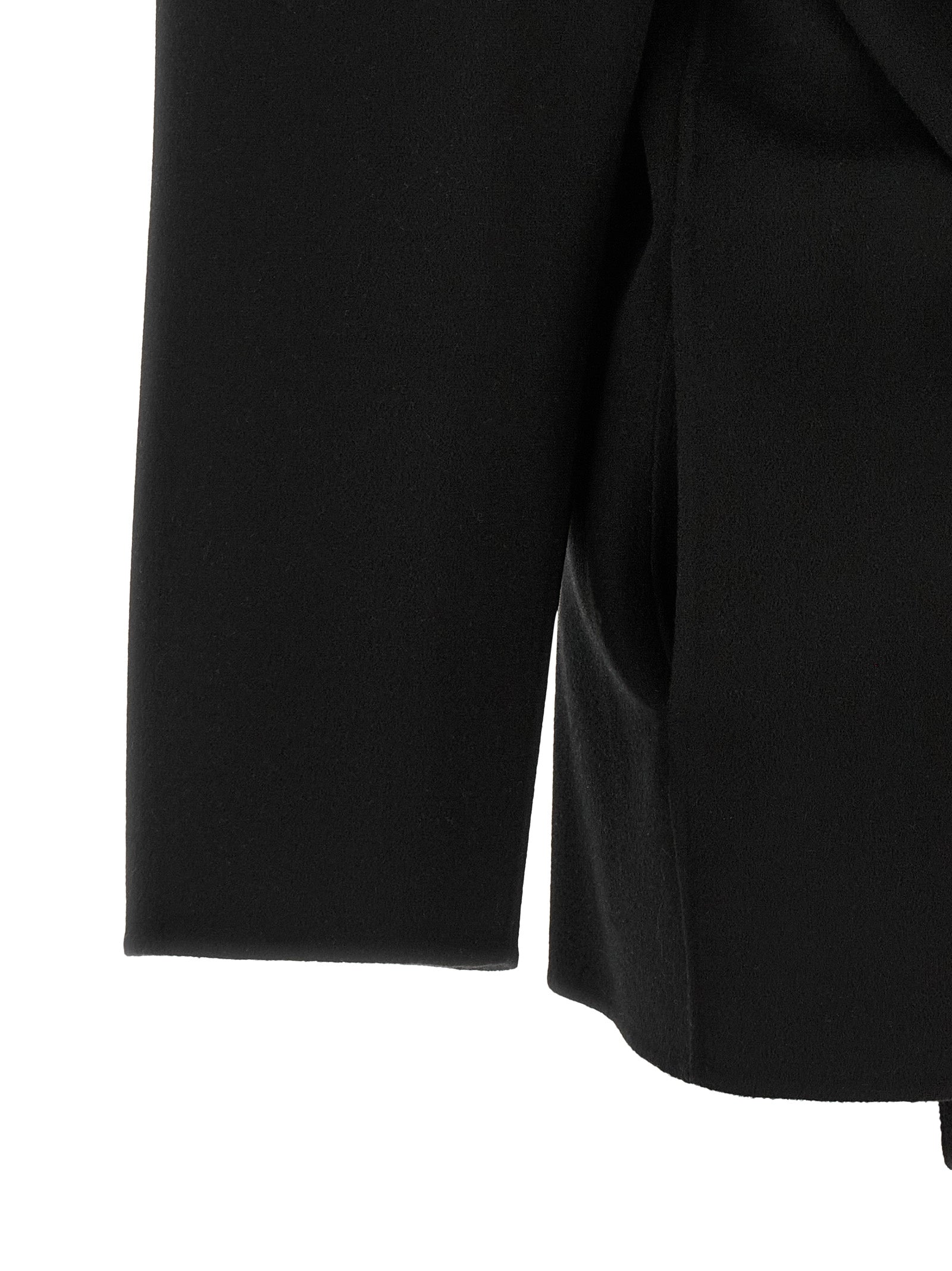 Sportmax Black Wool Women's Coat