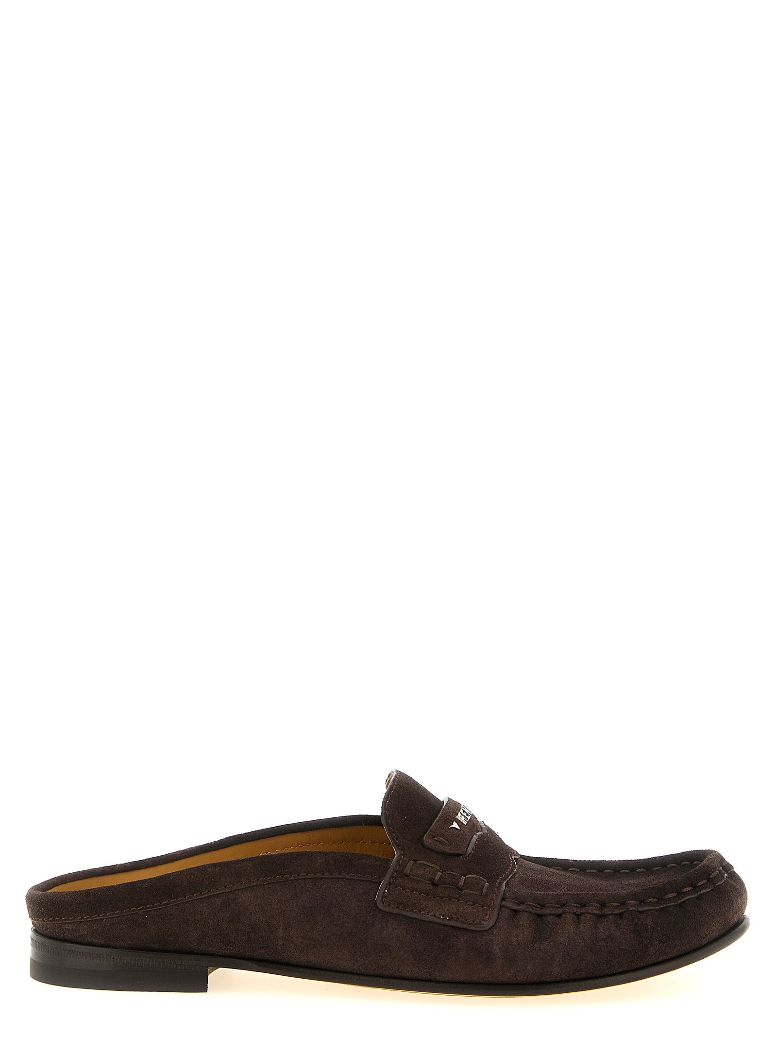 Fendi Brown Calfskin Slip-On Women's Loafers