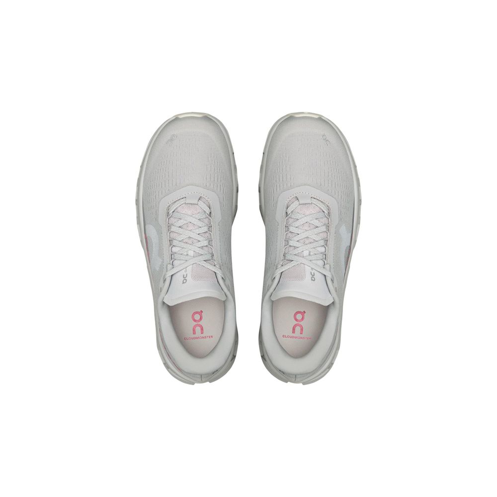 On Running Gray Synthetic Athletic Women's Sneakers