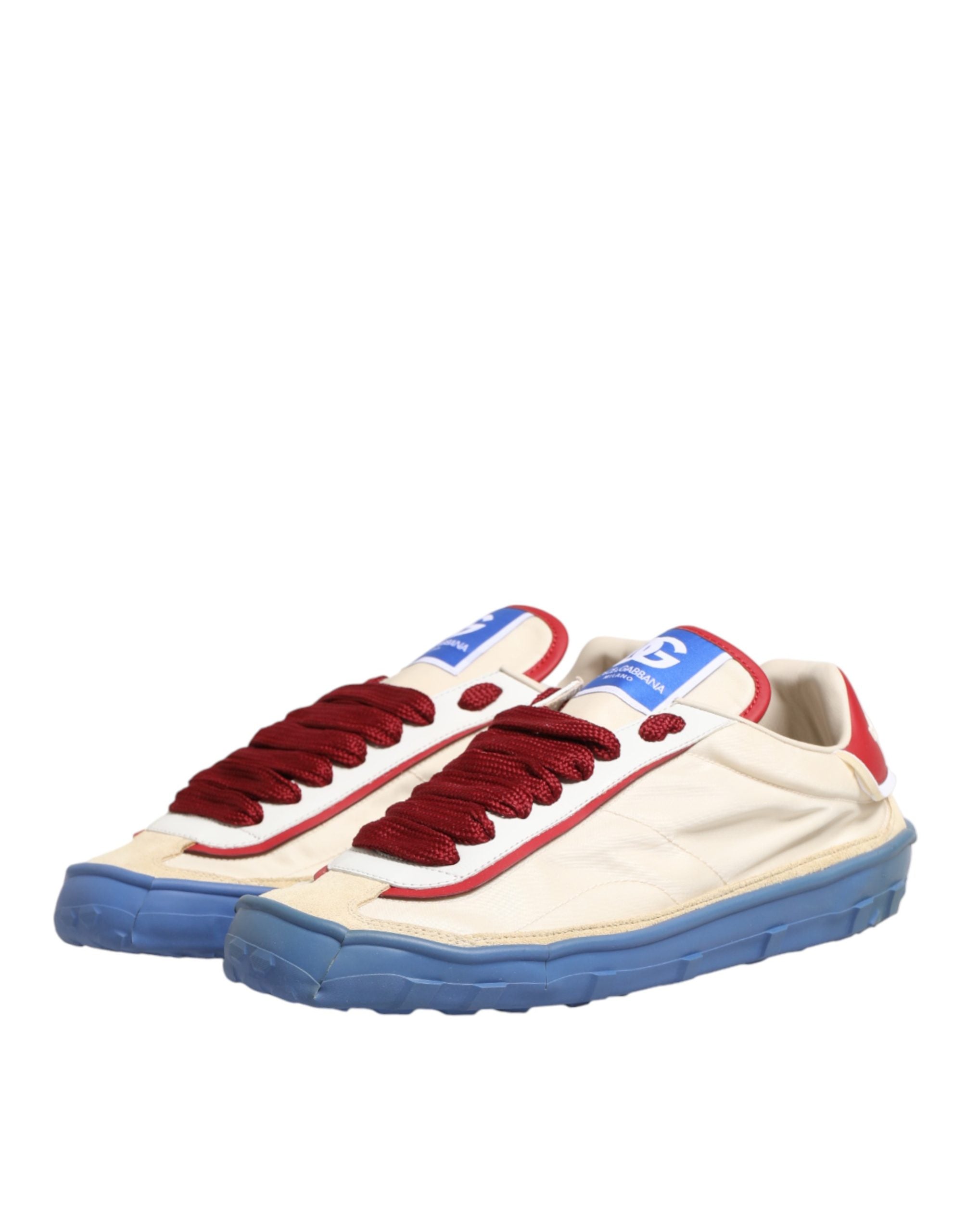 Dolce & Gabbana Multicolor Old Runner Lace-Up Sneakers Men's Shoes