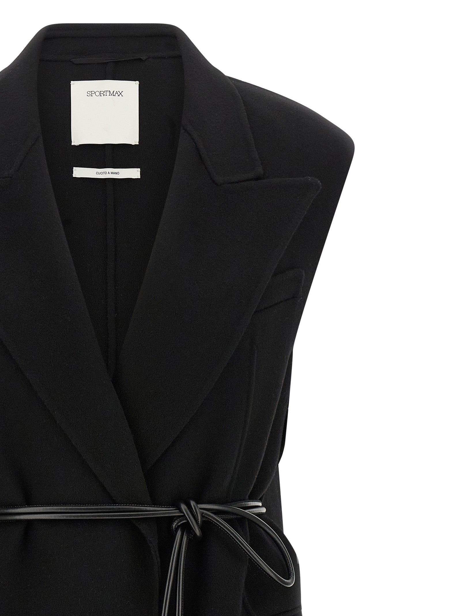 Sportmax Black Wool Women's Blazer