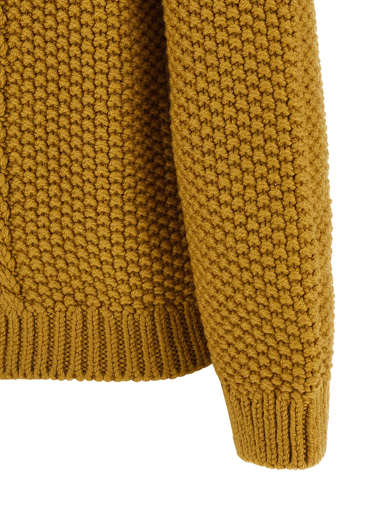 Saint Laurent Bicolor Wool Men's Cardigan