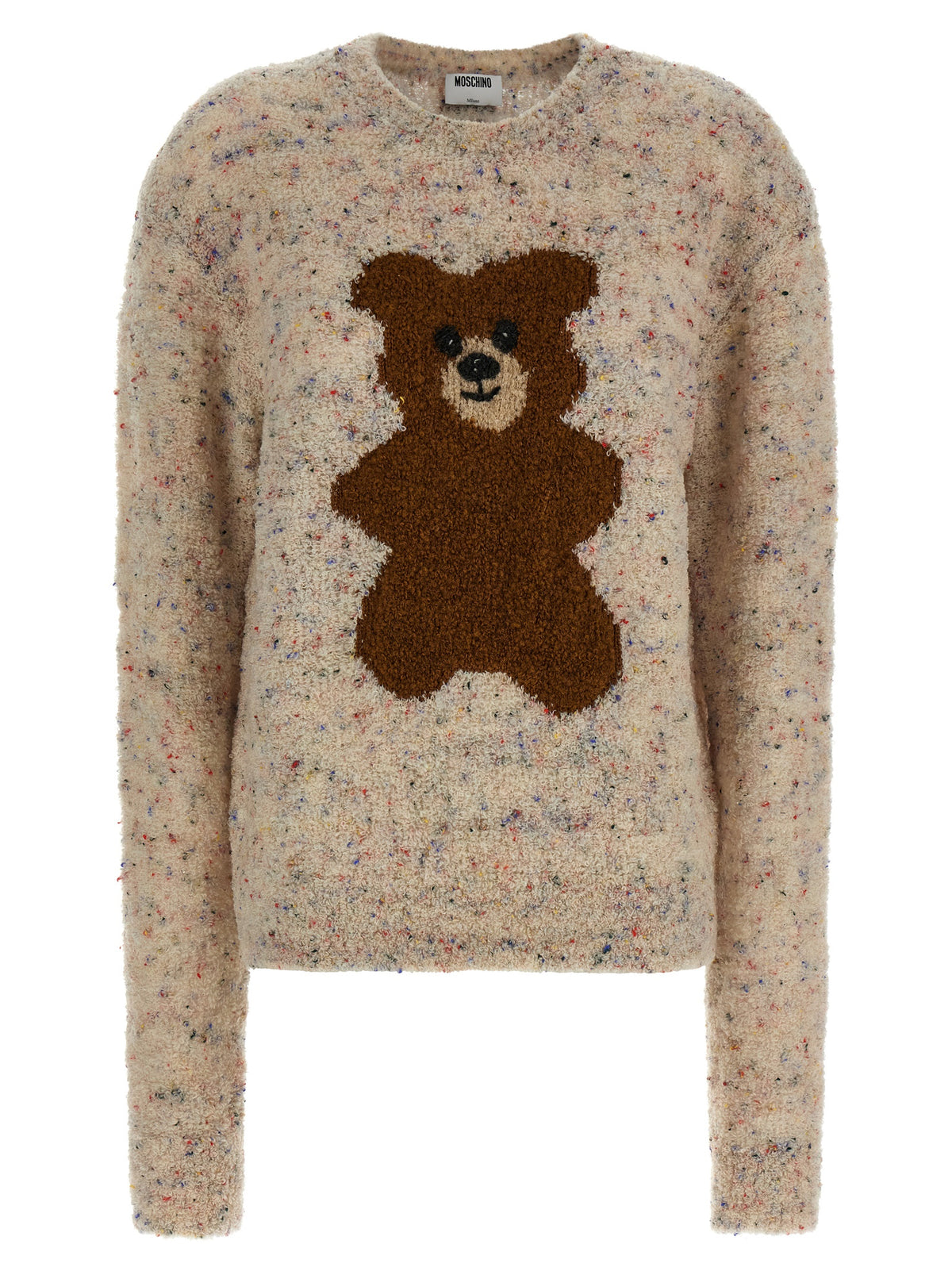 Moschino Multicolor Virgin Wool Women's Cardigan