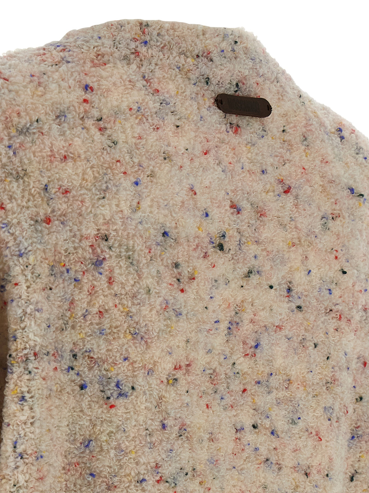 Moschino Multicolor Virgin Wool Women's Cardigan