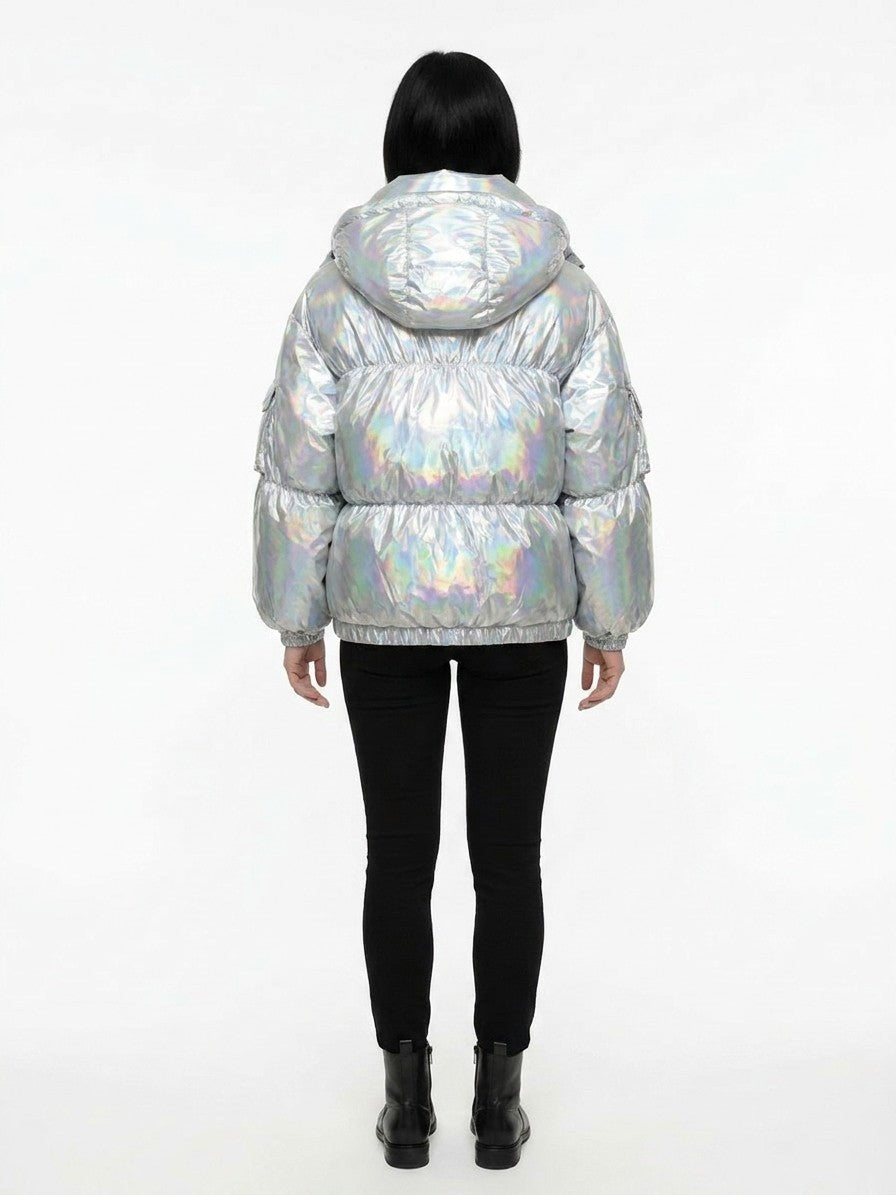 Dolce & Gabbana Gray Polyamide Shell Women's Jacket